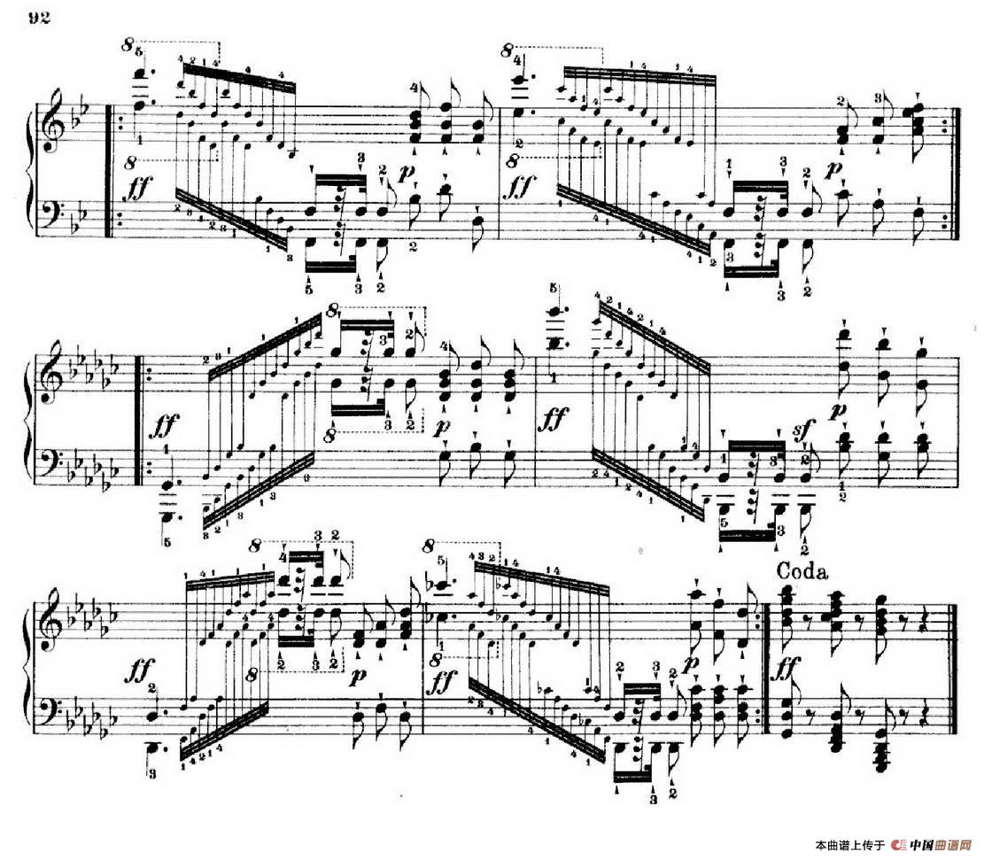 School of the Virtuoso Op.365（60首钢琴高级练习曲·39）(1)_原文件名：001.jpg