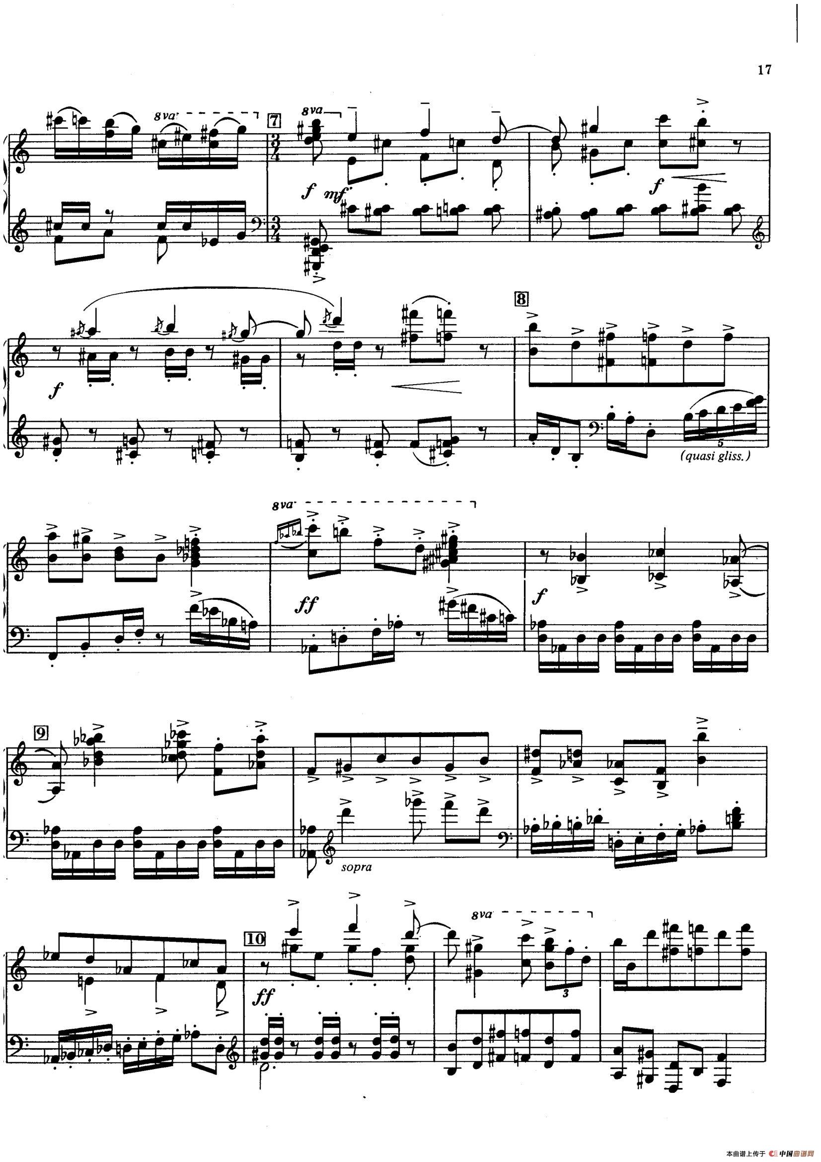 火鸟组曲 Firebird Suite(拉夫林改编钢琴独奏版)(1)_原文件名:018.jpg