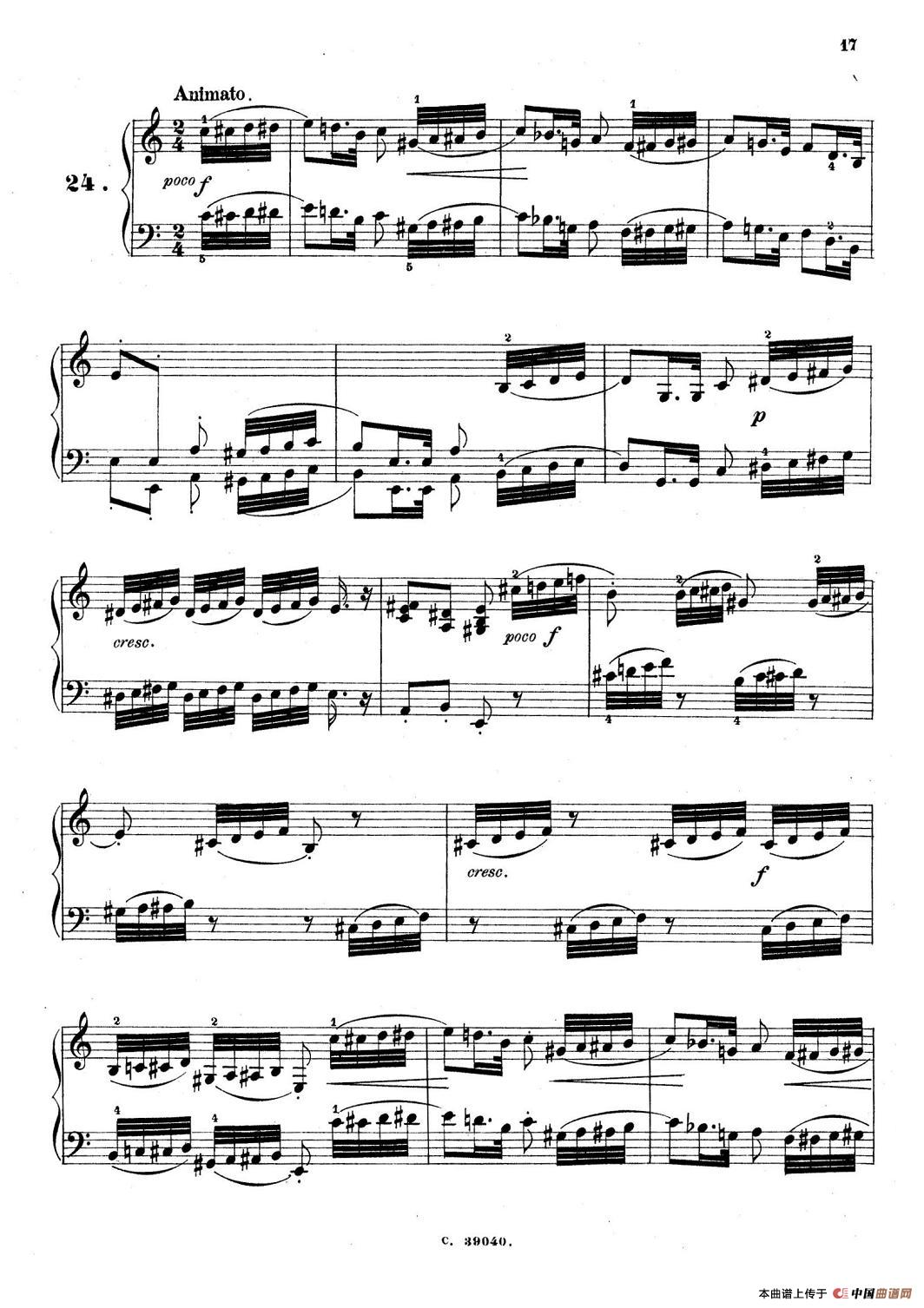 36 Etudes Rhythmiques et Melodiques Op.105(36首节奏与旋律练习曲 20—25)(1)_原文件名:031.jpg