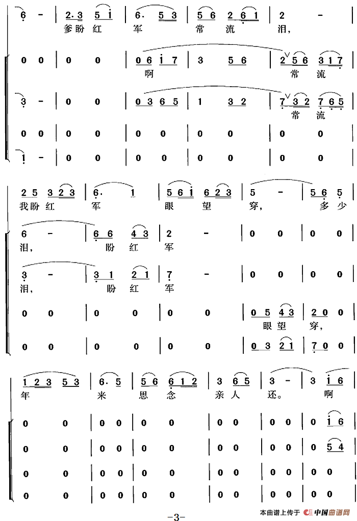 北风吹柯山（歌剧《柯山红日》选曲）
