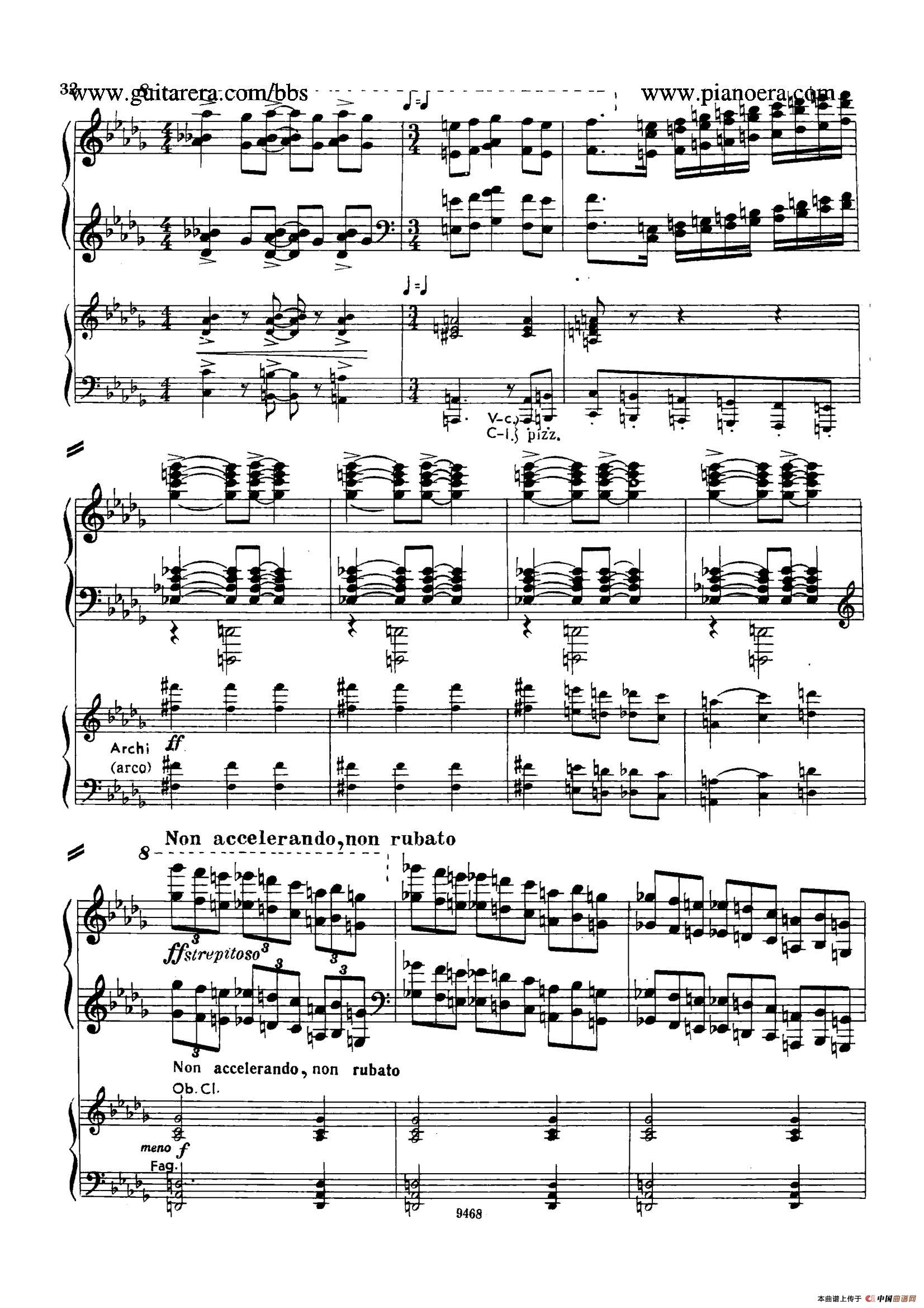Piano Concerto in D-flat Major Op.37(降D大调钢琴协奏曲·Ⅰ·双钢琴)(1)_原文件名:028.jpg
