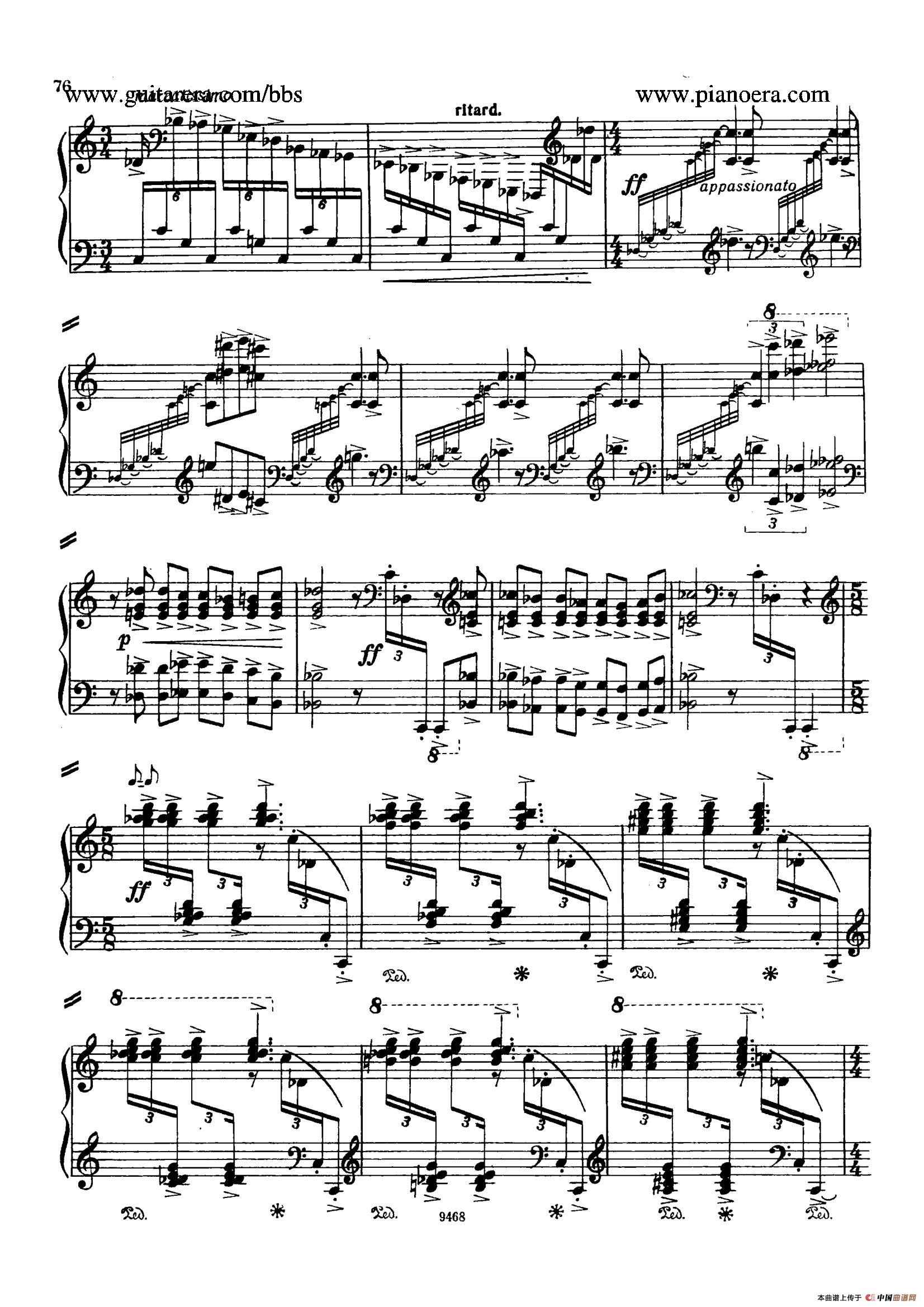 Piano Concerto in D-flat Major Op.37(降D大调钢琴协奏曲·Ⅲ·双钢琴)(1)_原文件名:072.jpg