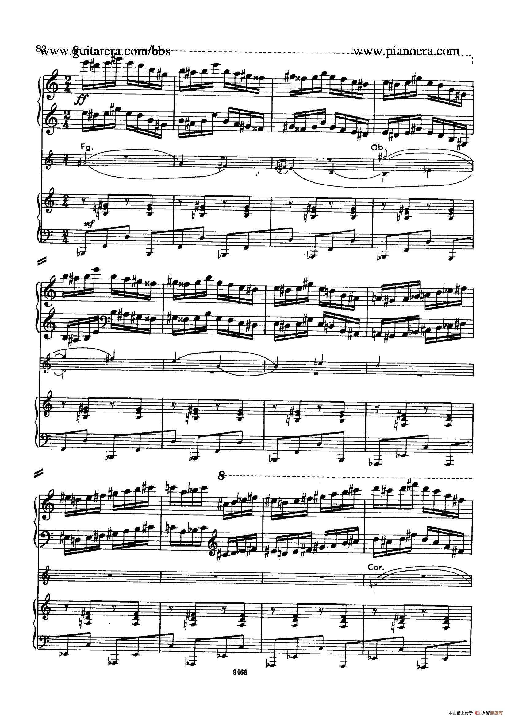 Piano Concerto in D-flat Major Op.37(降D大调钢琴协奏曲·Ⅲ·双钢琴)(1)_原文件名:078.jpg
