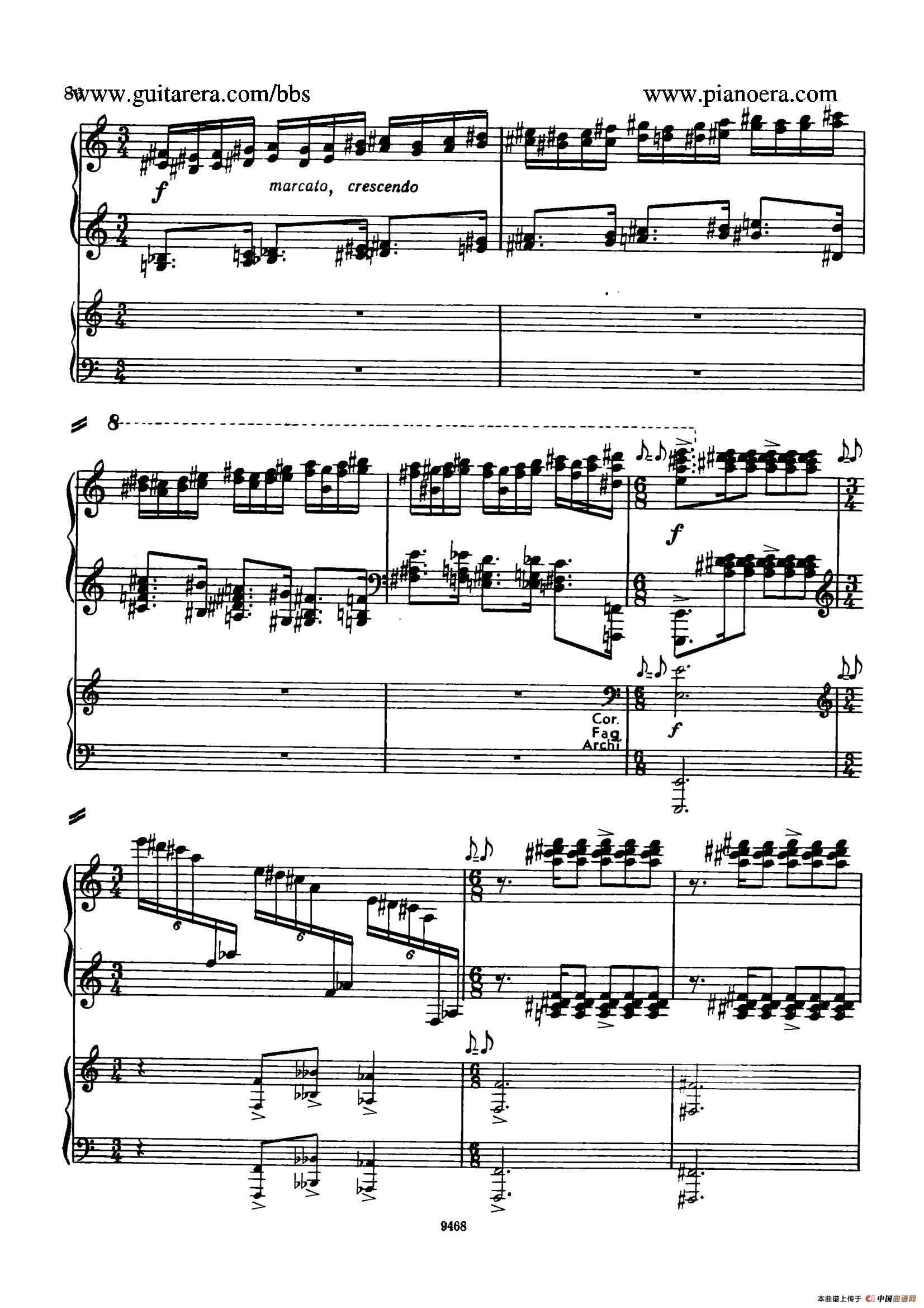Piano Concerto in D-flat Major Op.37(降D大调钢琴协奏曲·Ⅲ·双钢琴)(1)_原文件名:082.jpg