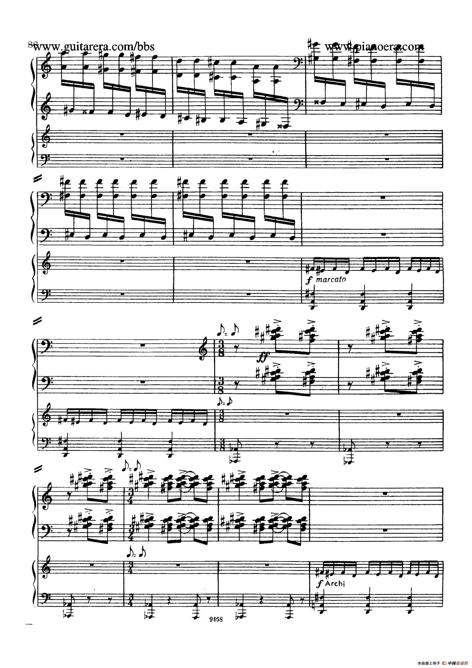 Piano Concerto in D-flat Major Op.37(降D大调钢琴协奏曲·Ⅲ·双钢琴)(1)_原文件名:084.jpg