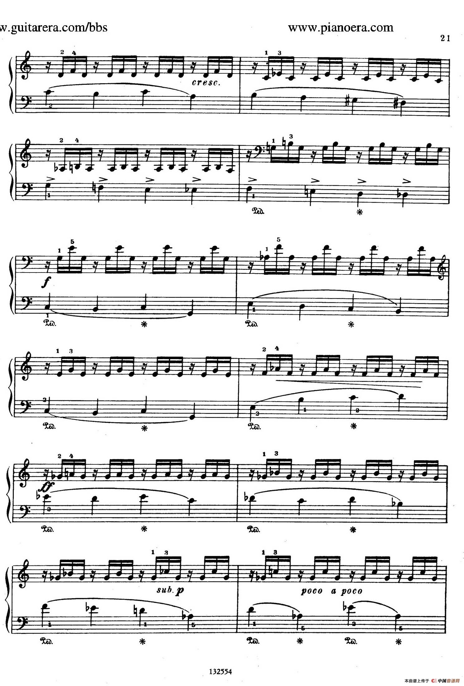 Piano Sonatina in C Major Op.93(C大调钢琴小奏鸣曲·第三乐章)(1)_原文件名:020.jpg