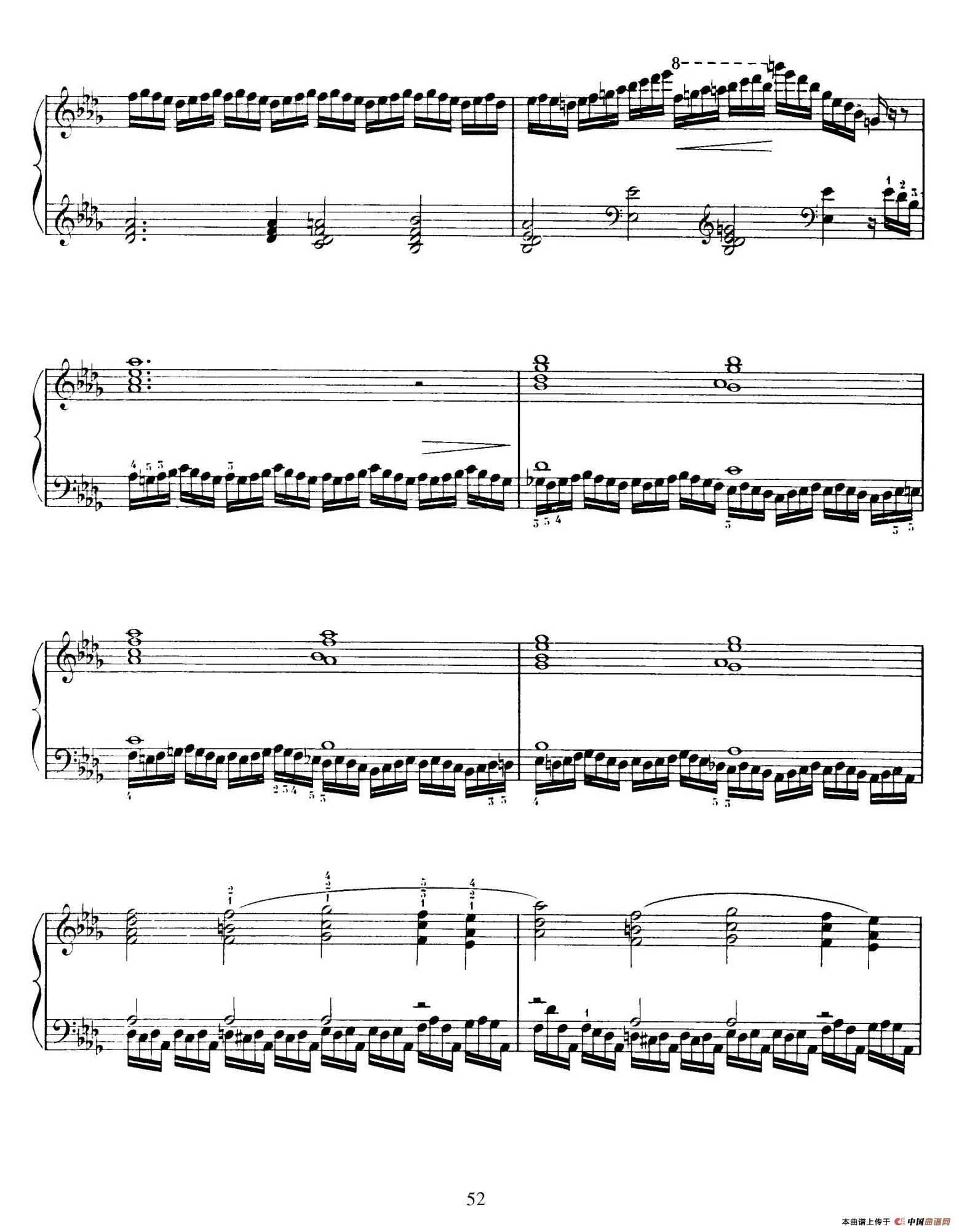 15 Etudes de Vortuosite Op.72（15首辉煌练习曲·12）(1)_原文件名：052.jpg
