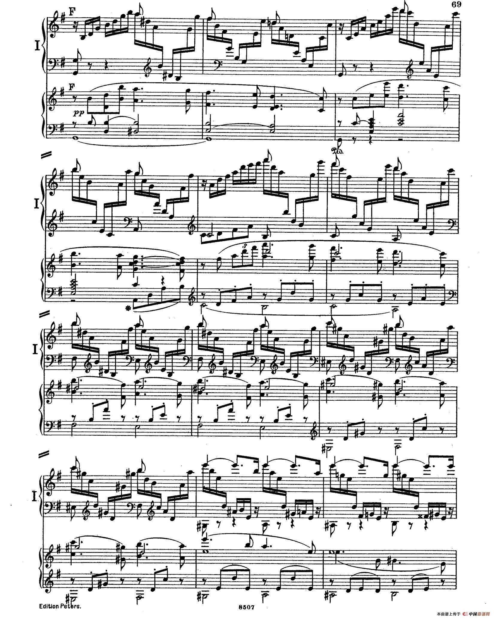 Piano Concerto in E Major Op.59（E大调钢琴协奏曲·双钢琴·第四乐章）(1)_原文件名：067.jpg
