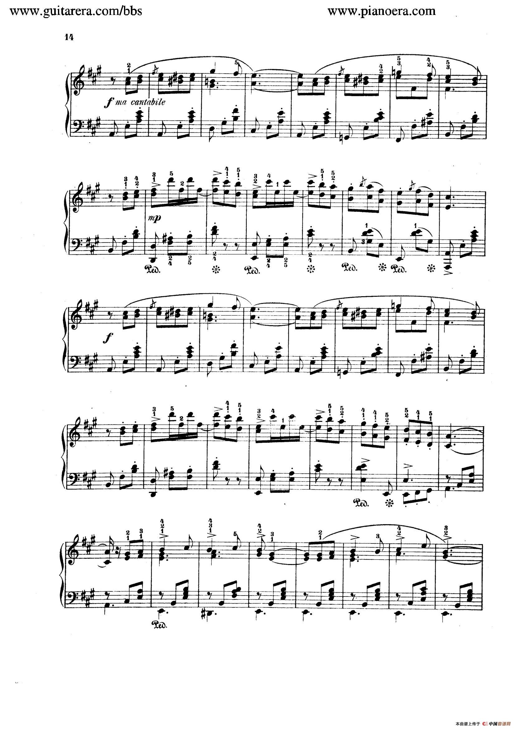 Spanish Dances Op.12(西班牙舞曲·钢琴独奏版)(1)_原文件名:013.jpg