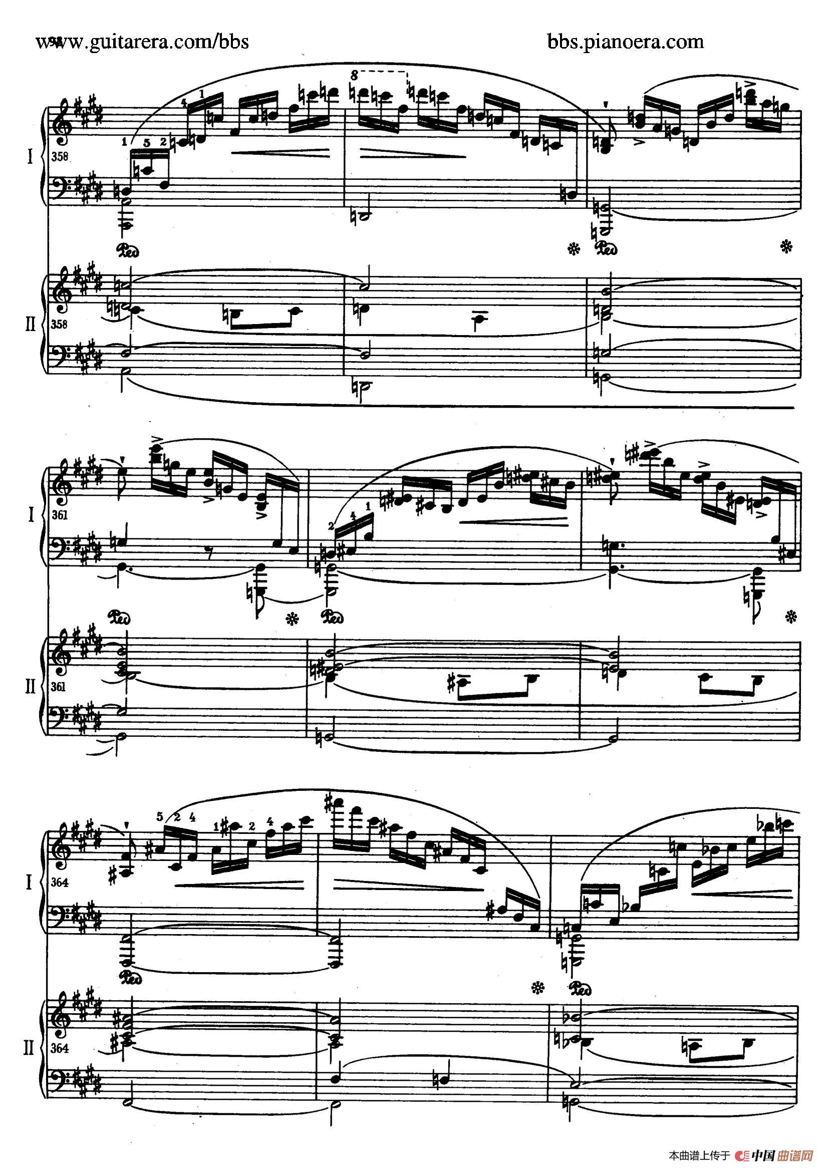 e小调第一钢琴协奏曲 Op.11(双钢琴版·第三乐章)(1)_原文件名:094.jpg