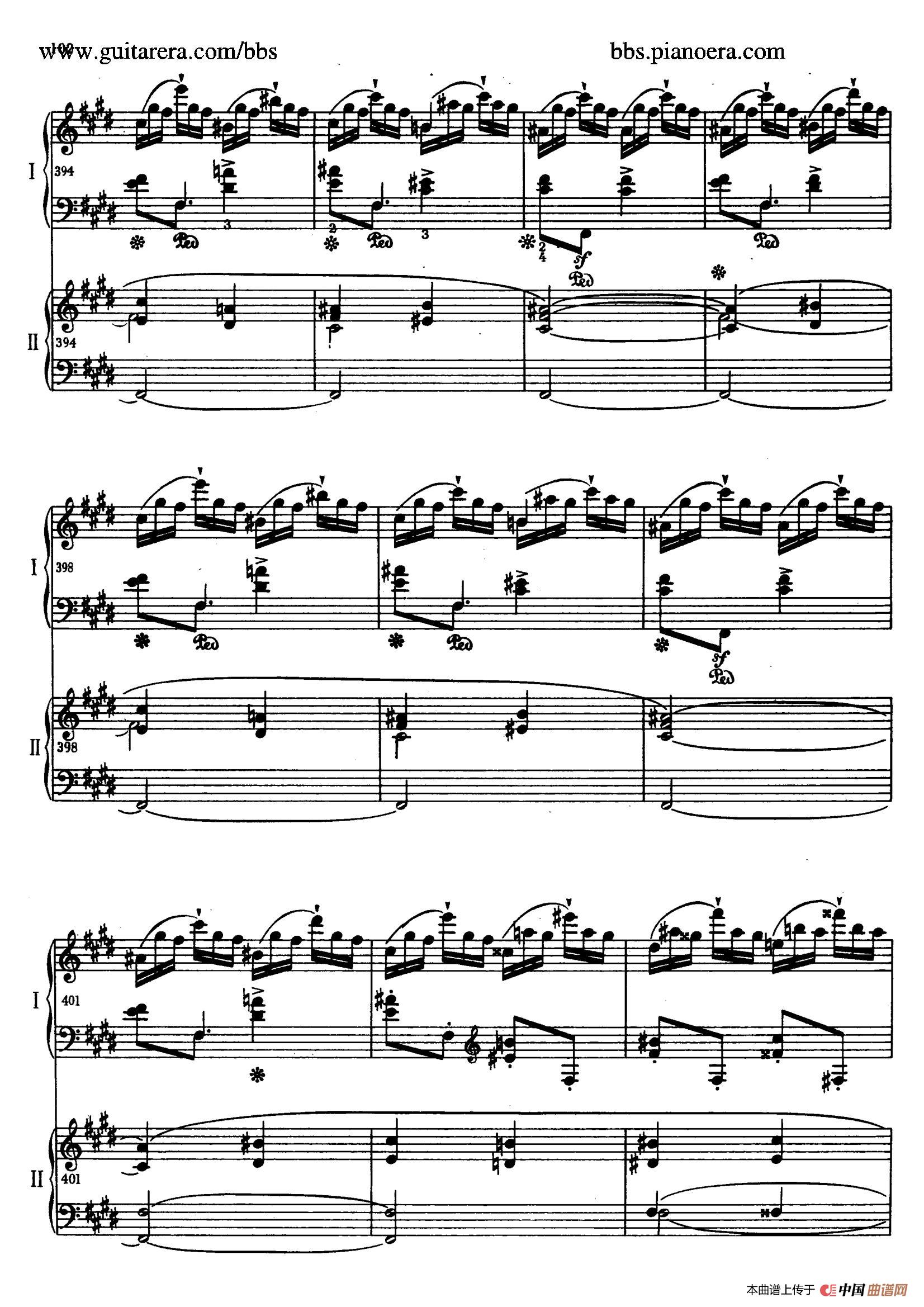 e小调第一钢琴协奏曲 Op.11(双钢琴版·第三乐章)(1)_原文件名:098.jpg