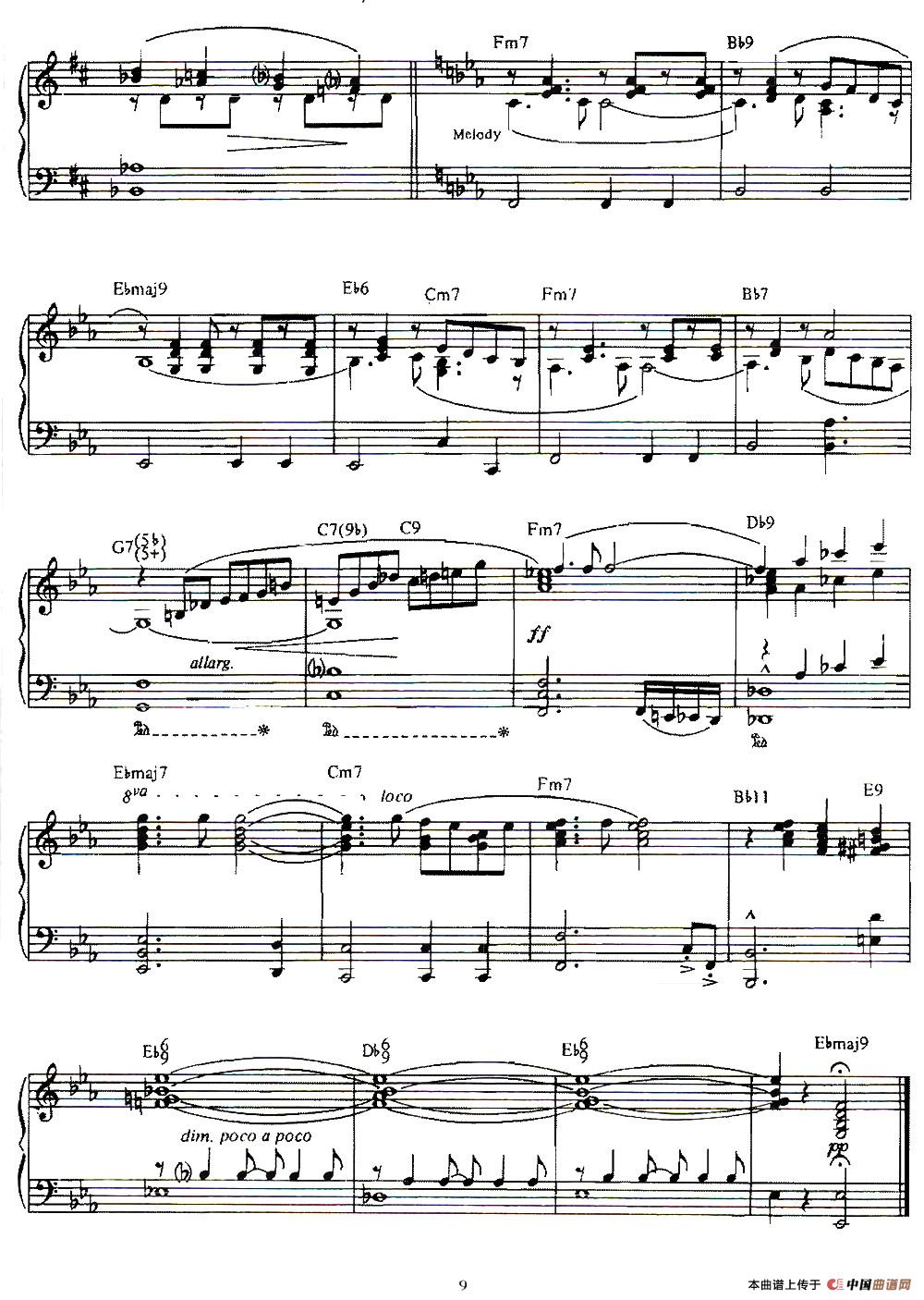 100首欧美流行歌曲钢琴独奏:FOOLS RUSHIN(1)_原文件名:008.jpg