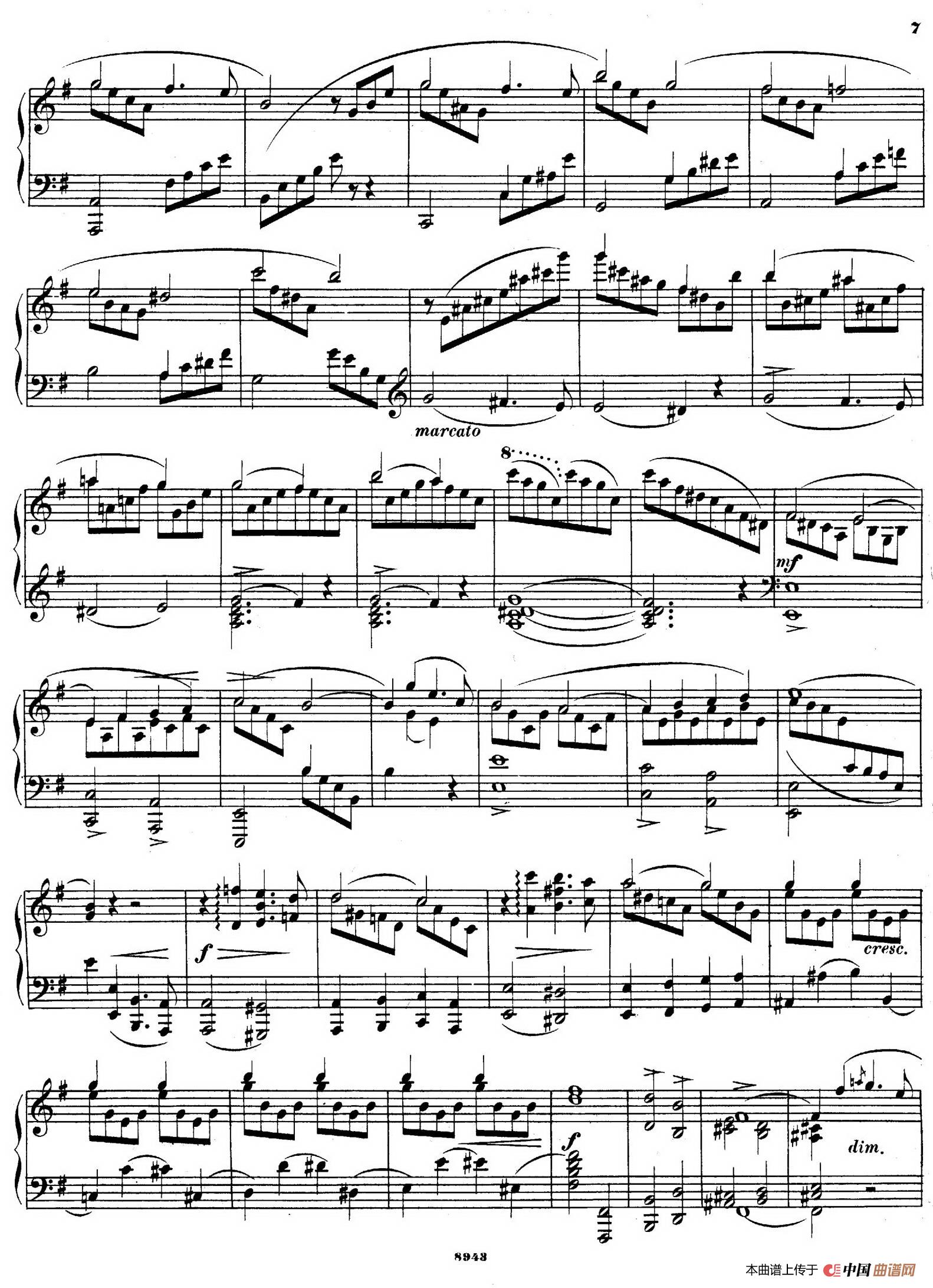Piano Sonata in e Minor Op.28(e小调钢琴奏鸣曲)(1)_原文件名:005.jpg