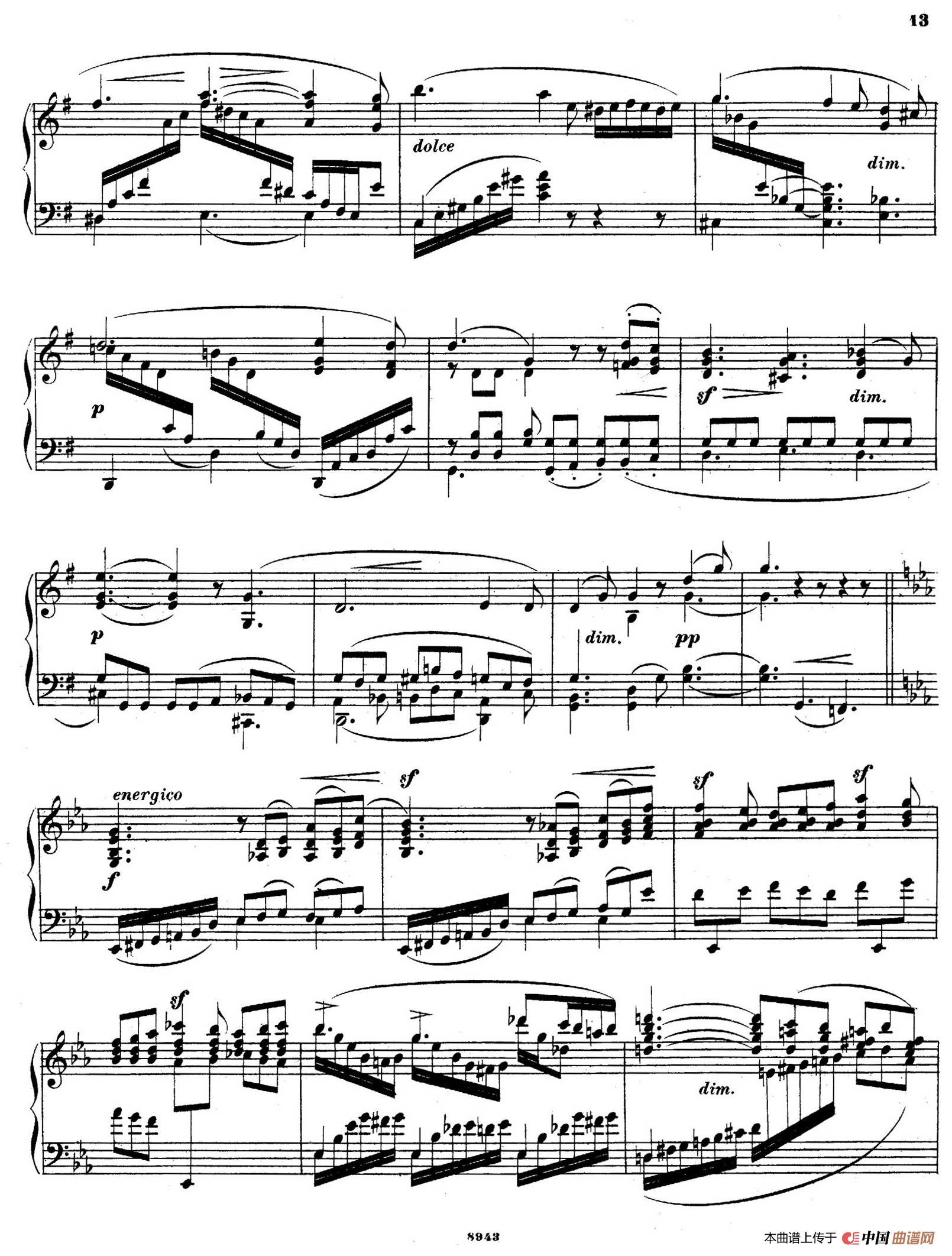 Piano Sonata in e Minor Op.28(e小调钢琴奏鸣曲)(1)_原文件名:011.jpg