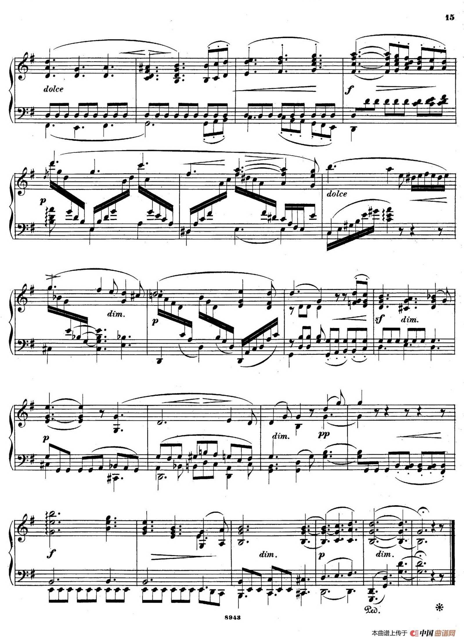 Piano Sonata in e Minor Op.28(e小调钢琴奏鸣曲)(1)_原文件名:013.jpg