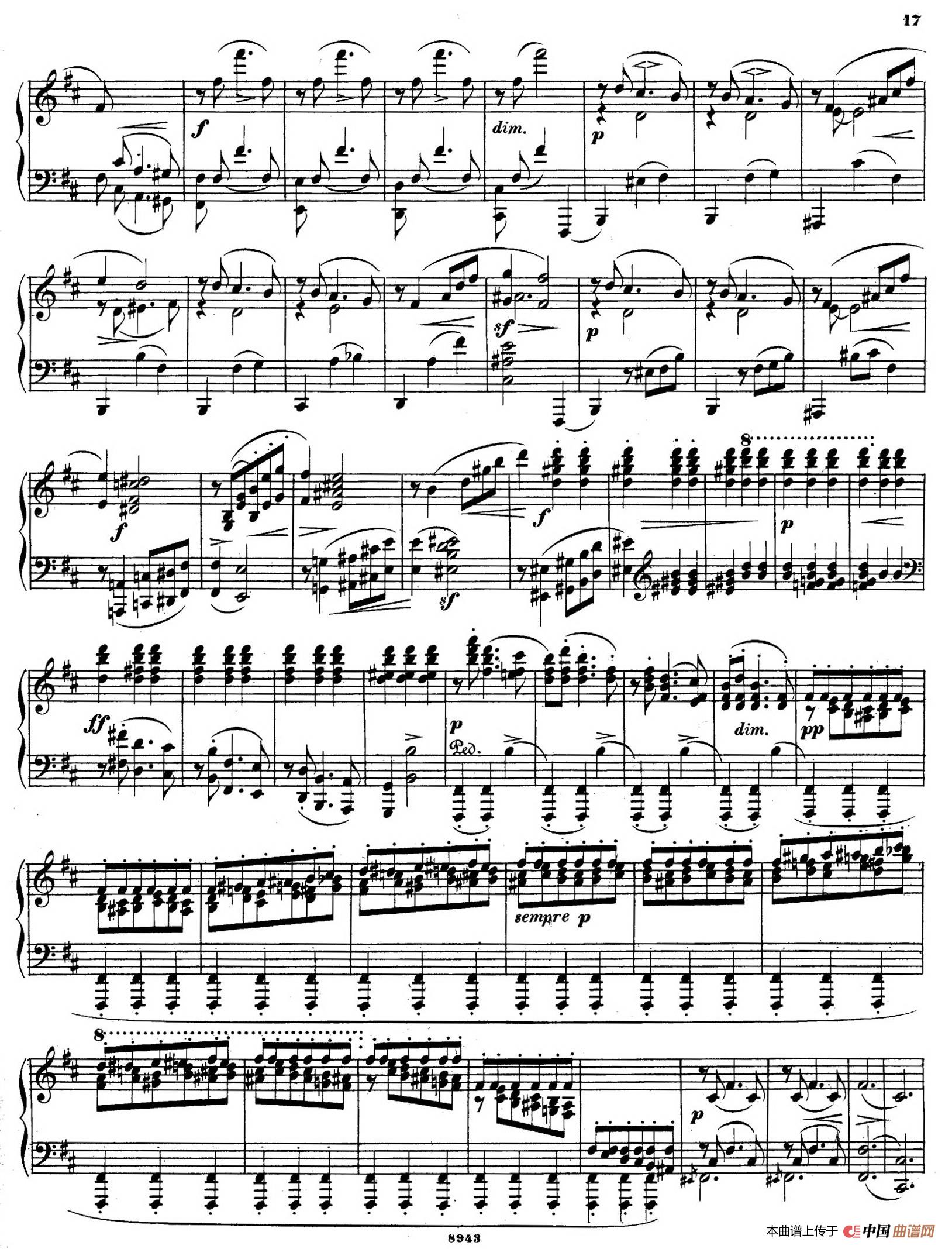 Piano Sonata in e Minor Op.28(e小调钢琴奏鸣曲)(1)_原文件名:015.jpg