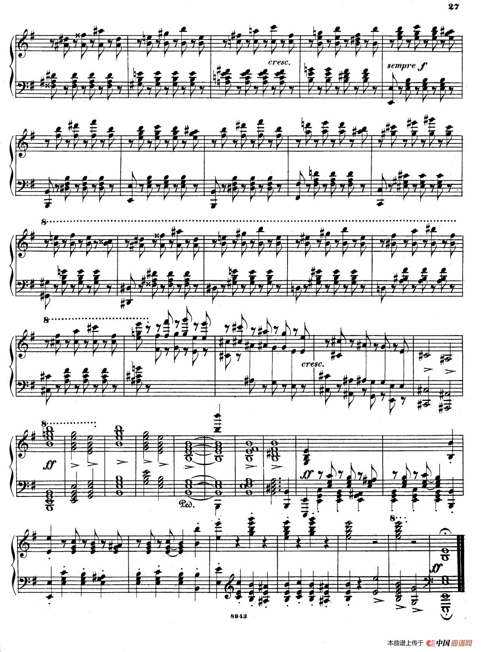 Piano Sonata in e Minor Op.28(e小调钢琴奏鸣曲)(1)_原文件名:025.jpg