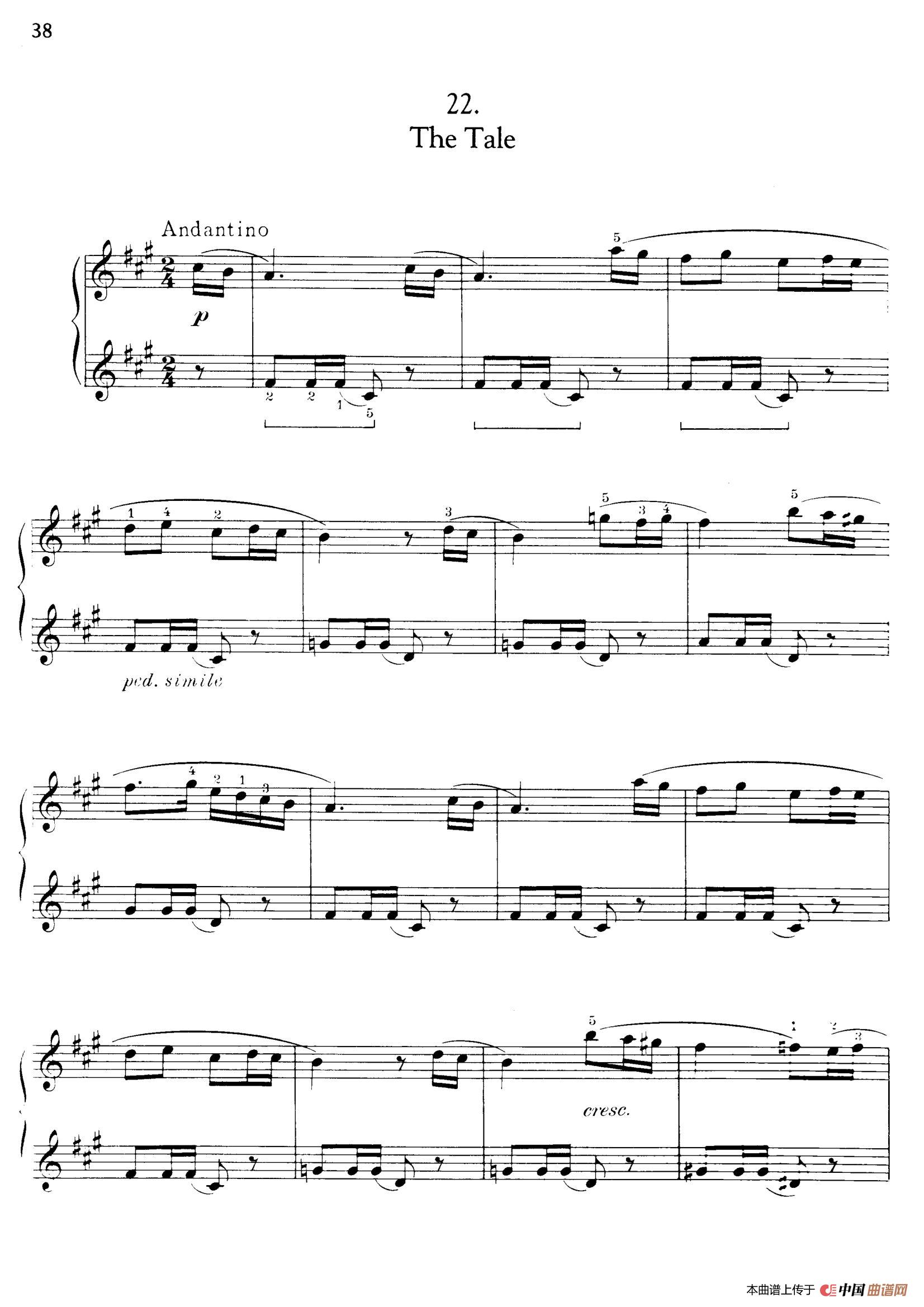 Thirty Pieces For Children Op.27(30首儿童钢琴曲 21—25)(1)_原文件名:037.jpg