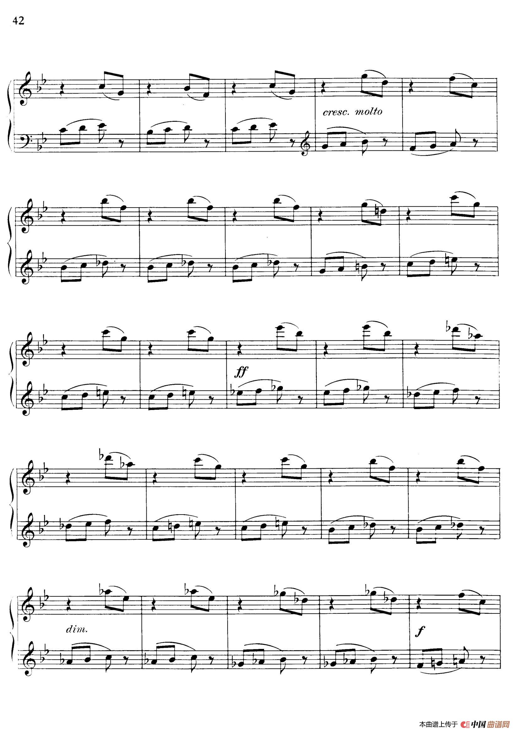 Thirty Pieces For Children Op.27(30首儿童钢琴曲 21—25)(1)_原文件名:041.jpg