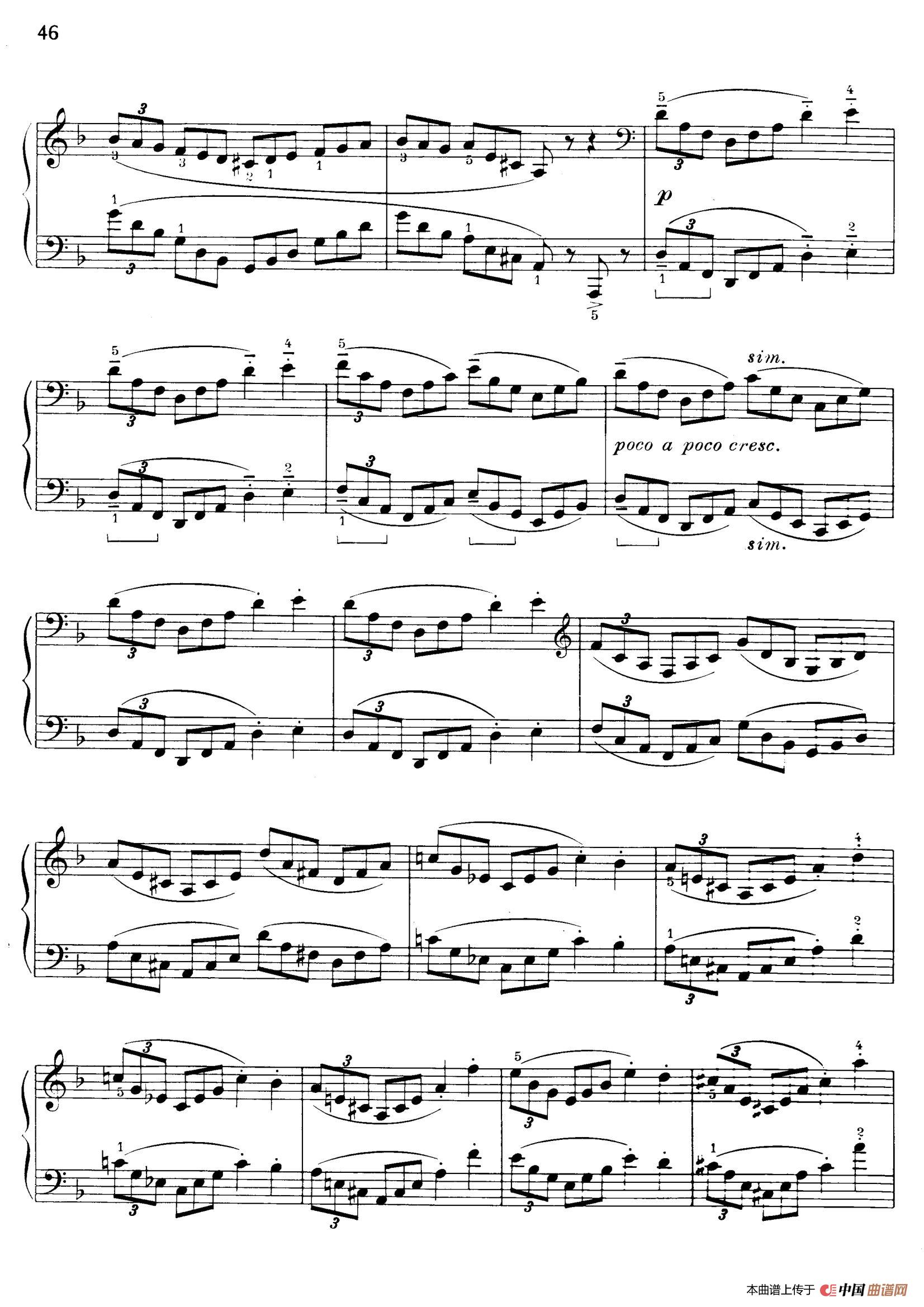 Thirty Pieces For Children Op.27(30首儿童钢琴曲 21—25)(1)_原文件名:045.jpg