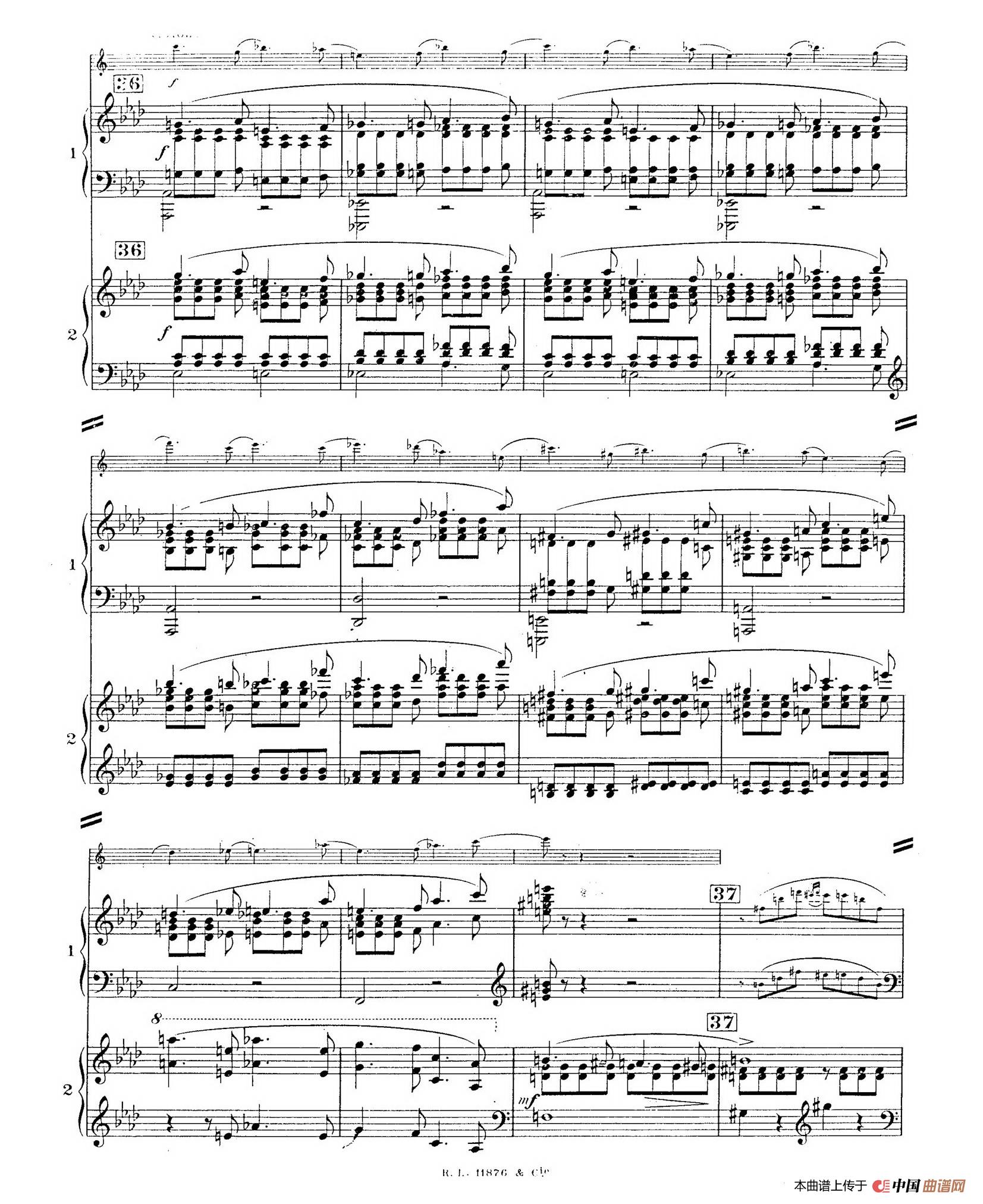 Concerto for 2 Pianos in d Minor(d小调双钢琴协奏曲· 第二乐章)(1)_原文件名:026.jpg