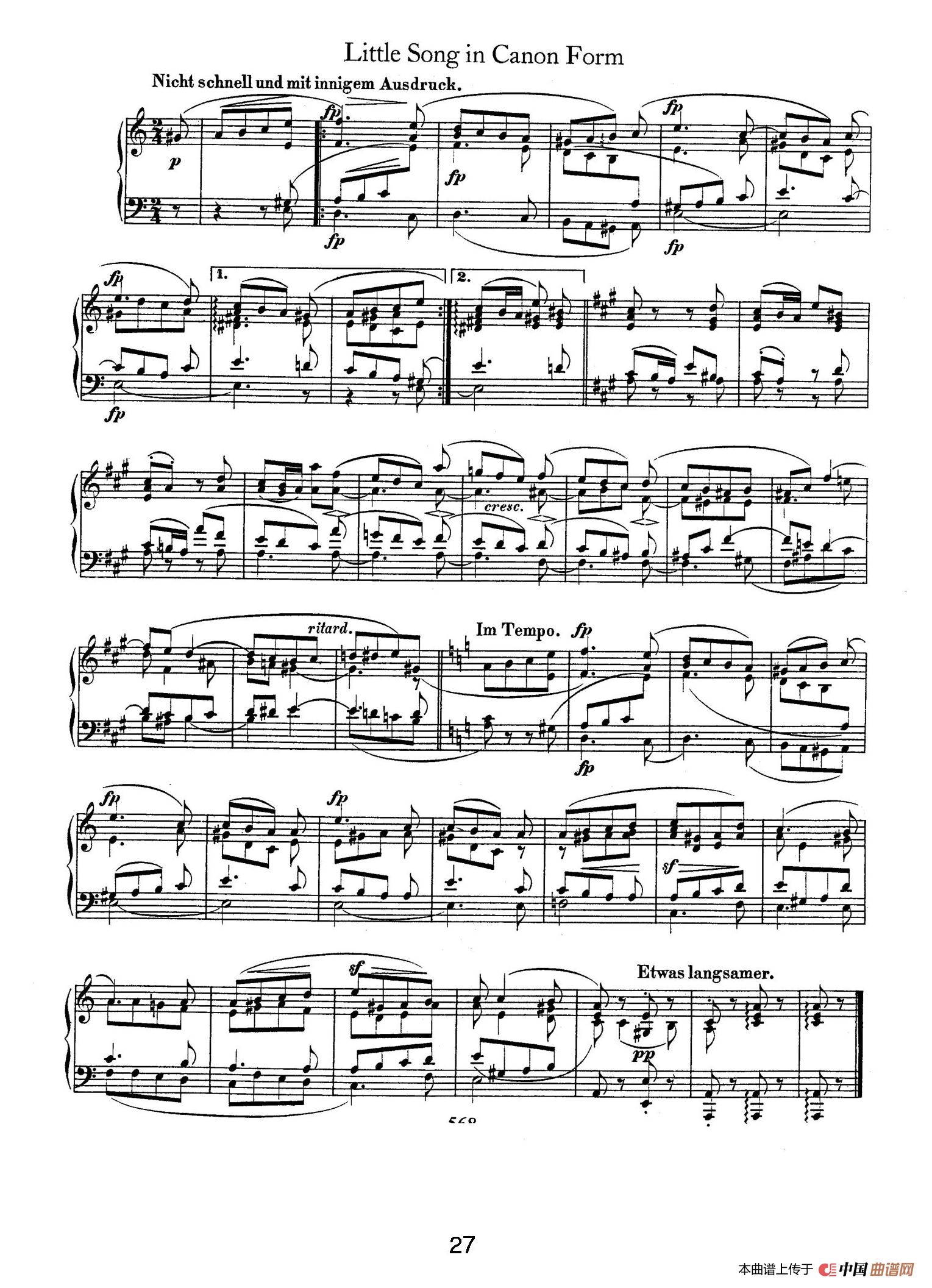 Album für die Jugend Op.68(儿童钢琴曲集)(1)_原文件名:027.jpg