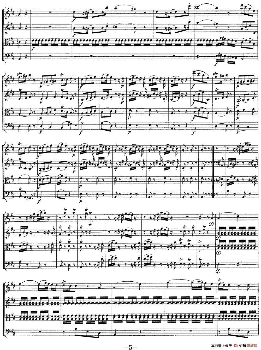 Mozart《Quartet No.9 in A Major,K.169》(总谱)(1)_原文件名:Mozart《Quartet No.9 in A Major,K.169》(总谱)_04.png