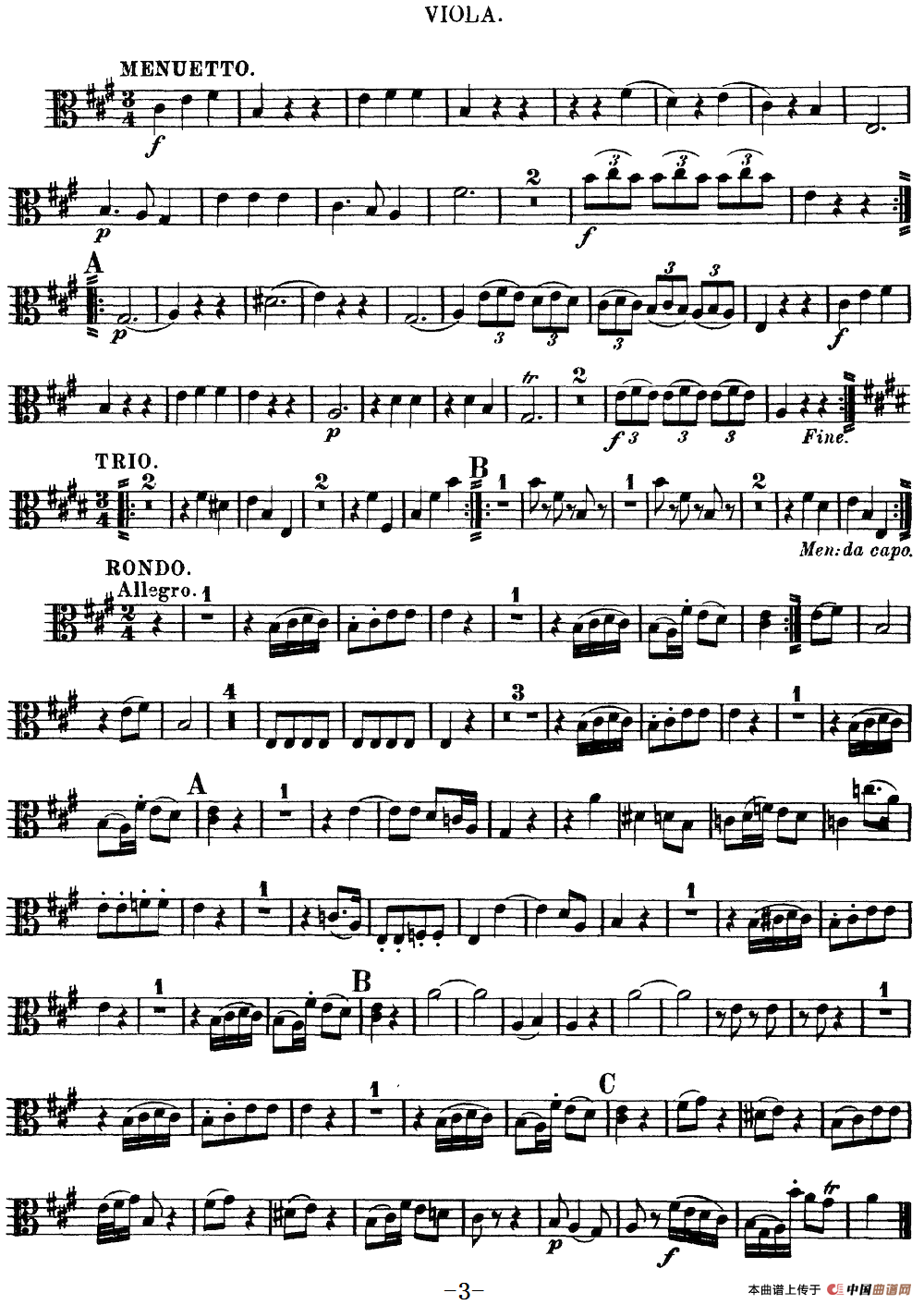 Mozart《Quartet No.9 in A Major,K.169》(Viola分谱)(1)_原文件名:Mozart《Quartet No.9 in A Major,K.169》(Viola分谱)_02.png