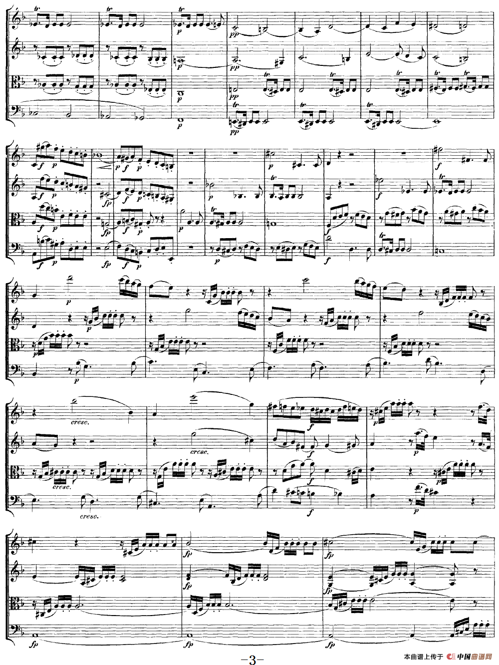Mozart《Quartet No.15 in D Minor,K.421》(总谱)(1)_原文件名:Mozart《Quartet No.15 in D Minor,K.421》(总谱)_02.png