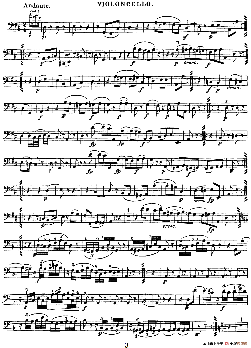 Mozart《Quartet No.18 in A Major,K.464》(Cello分谱)(1)_原文件名:Mozart《Quartet No.18 in A Major,K.464》(Cello分谱)_02.png