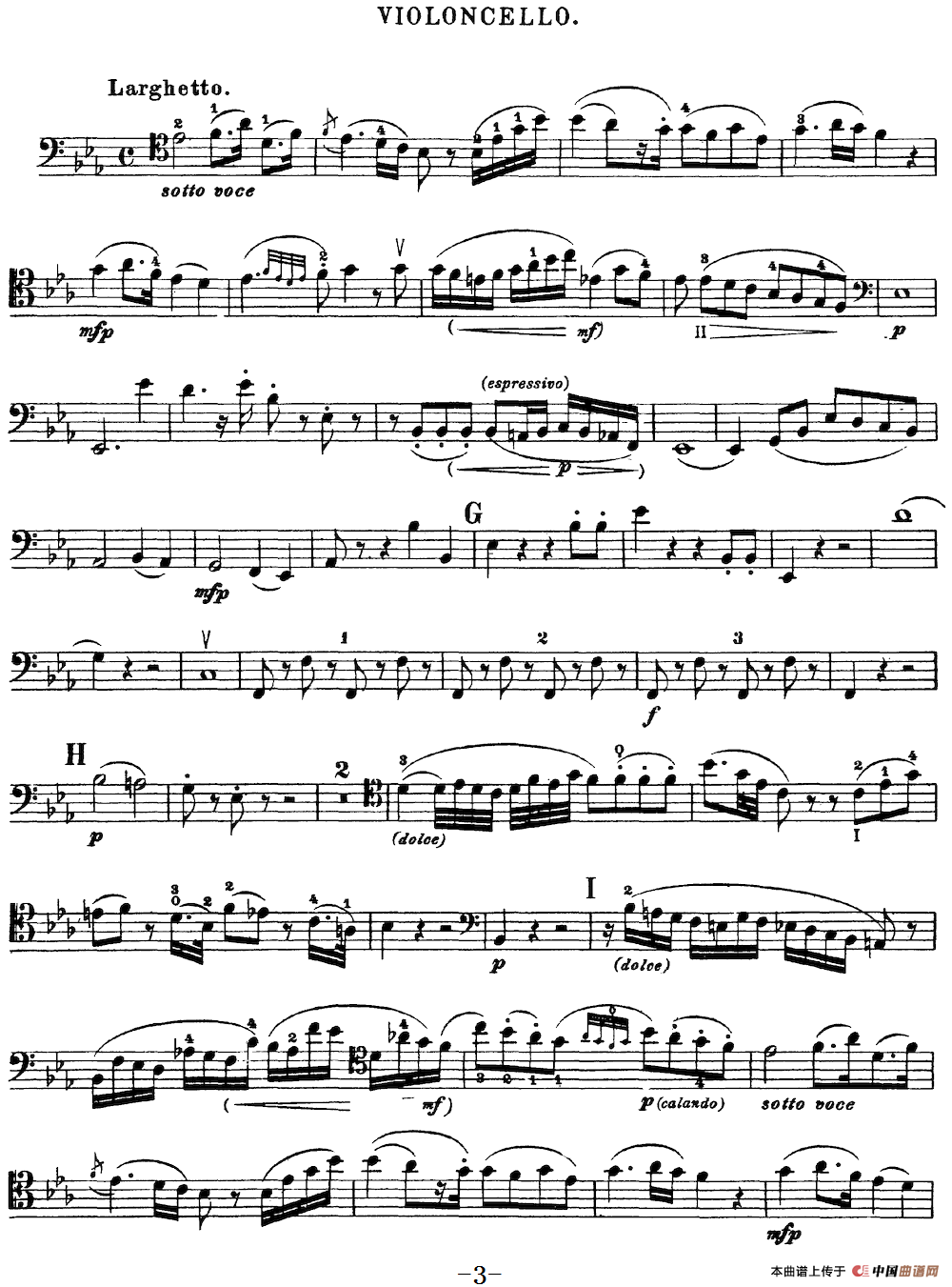 Mozart《Quartet No.22 in Bb Major,K.589》(Cello分谱)(1)_原文件名:Mozart《Quartet No.22 in Bb Major,K.589》(Cello分谱)_02.png