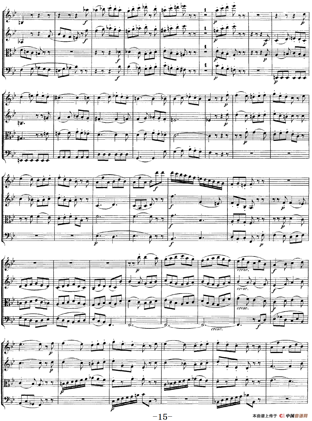 Mozart《Quartet No.22 in Bb Major,K.589》(总谱)(1)_原文件名:Mozart《Quartet No.22 in Bb Major,K.589》(总谱)_14.png