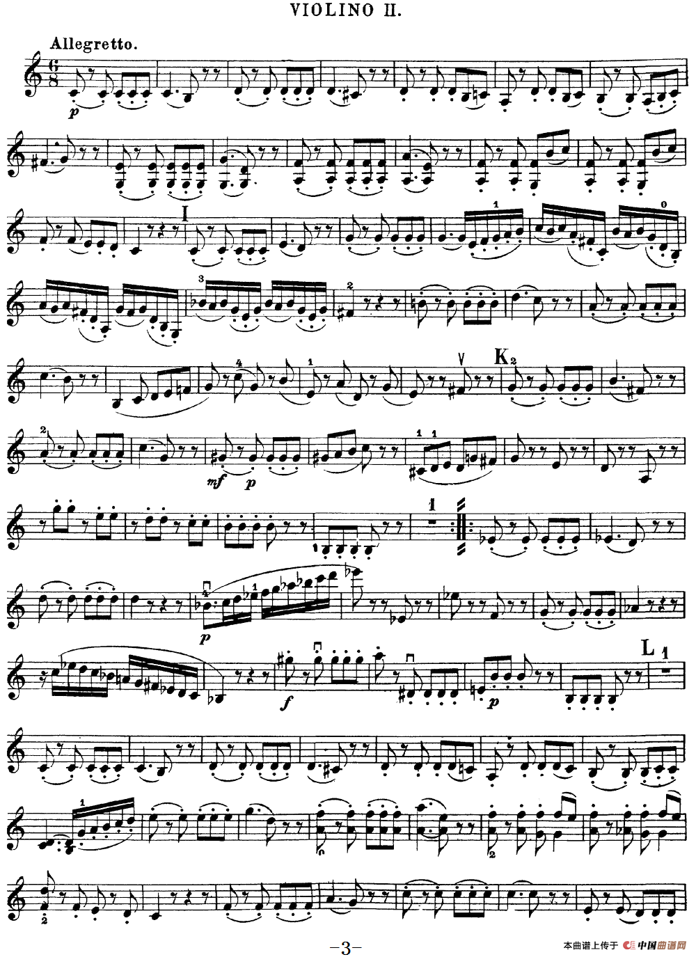 Mozart《Quartet No.23 in F Major,K.590》(Violin 2分谱)(1)_原文件名:Mozart《Quartet No.23 in F Major,K.590》(Violin 2分谱)_02.png