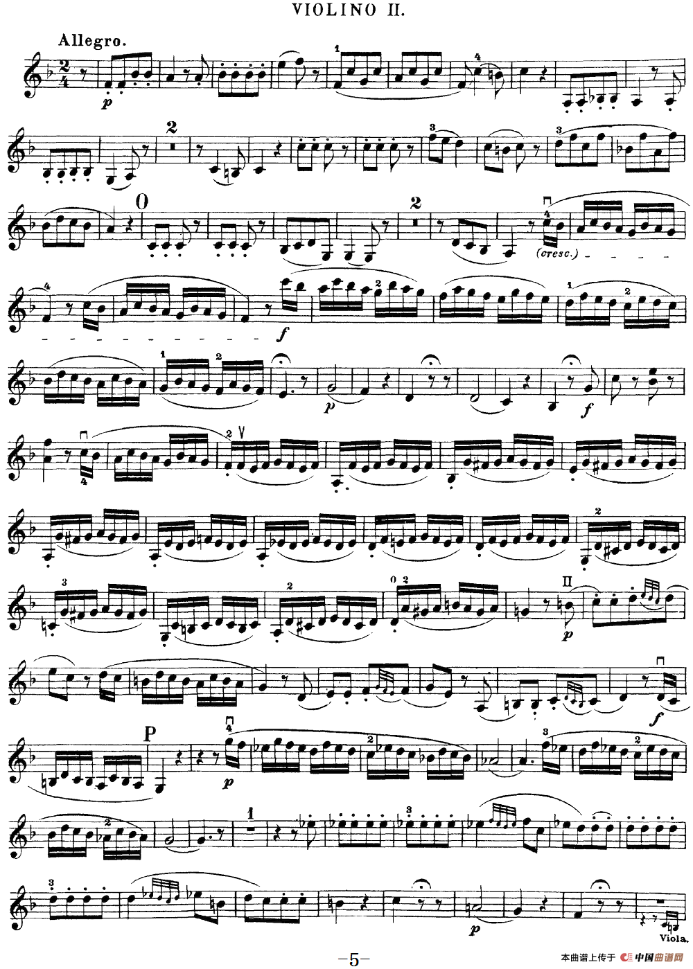 Mozart《Quartet No.23 in F Major,K.590》(Violin 2分谱)(1)_原文件名:Mozart《Quartet No.23 in F Major,K.590》(Violin 2分谱)_04.png