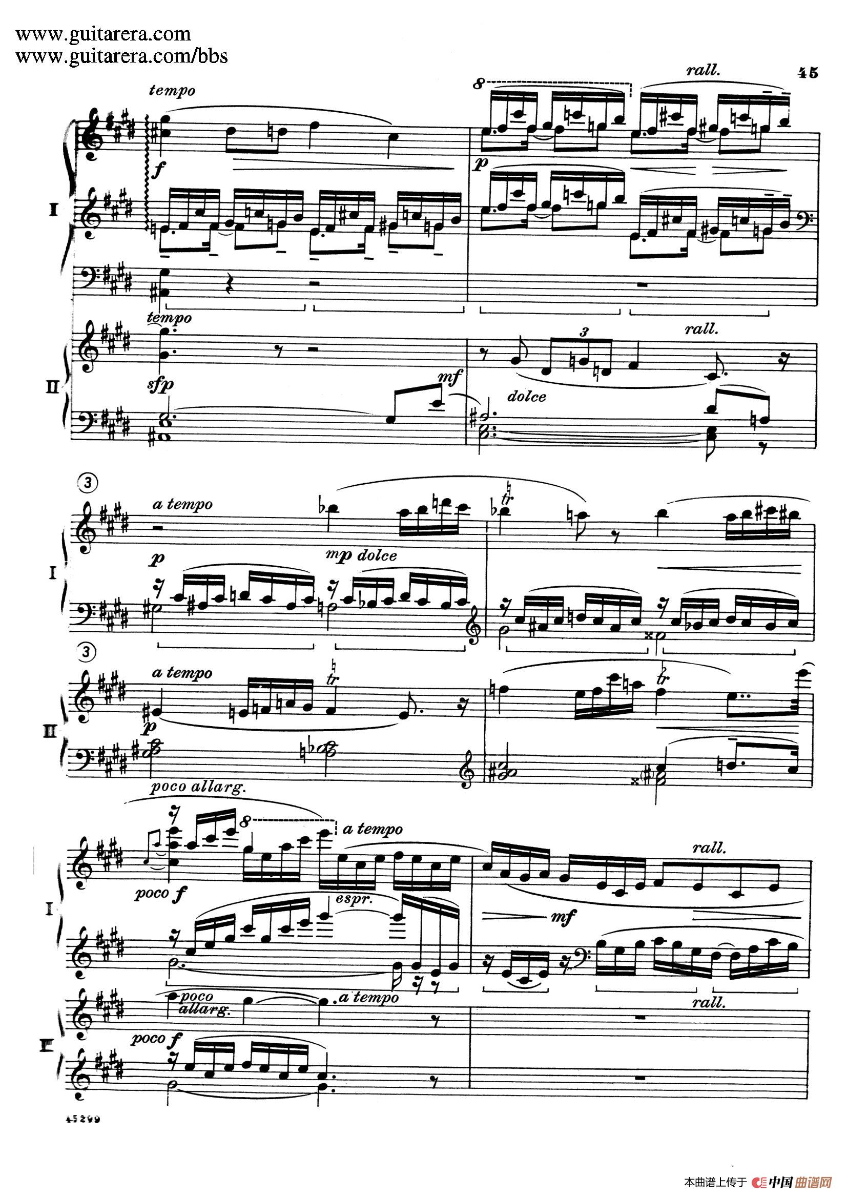 Piano Concerto Op.38(钢琴协奏曲·双钢琴·第二乐章)(1)_原文件名:045.jpg
