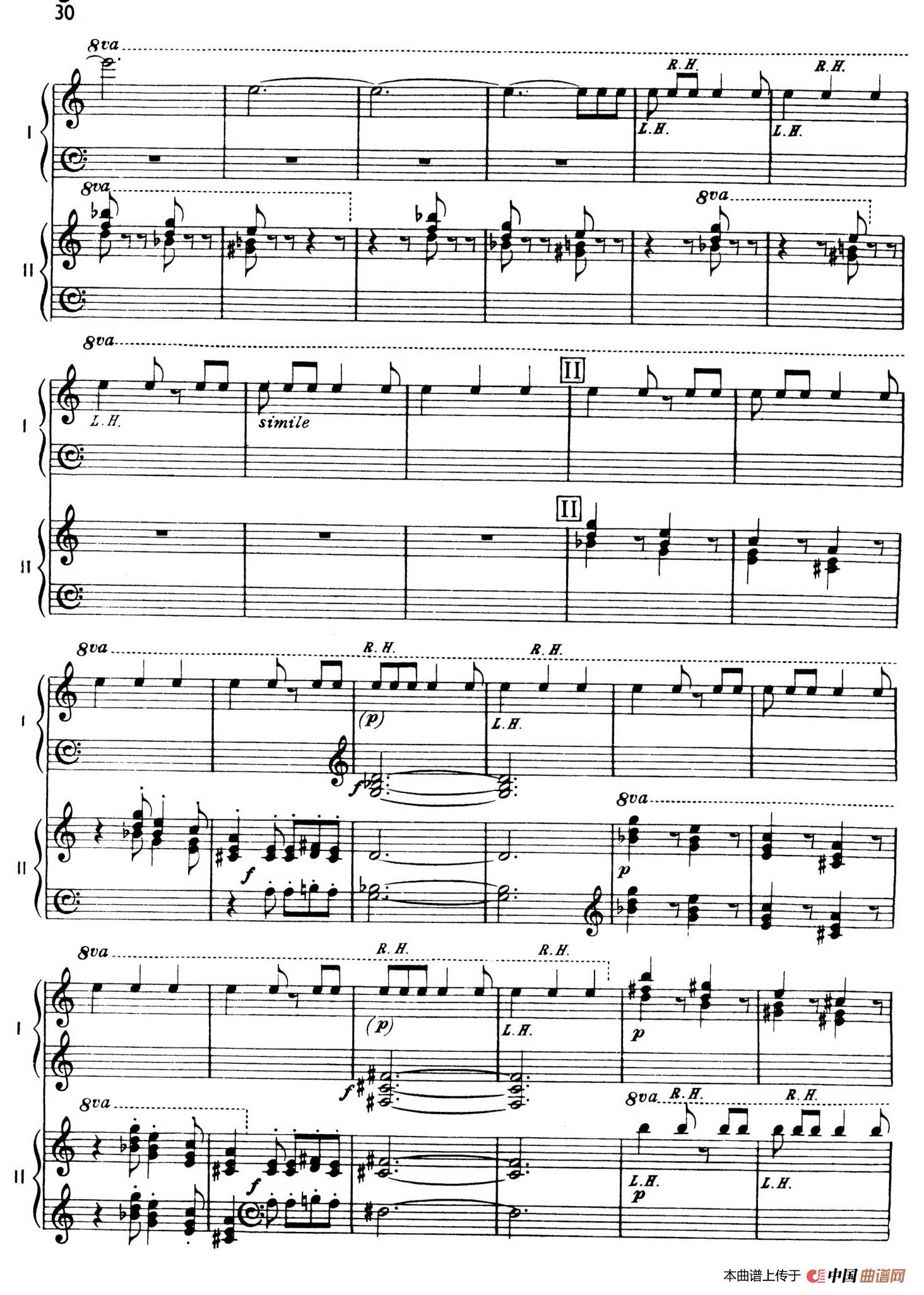 The Planets Op.32(双钢琴)(行星·第三乐章 水星—飞行使者)(1)_原文件名:030.jpg