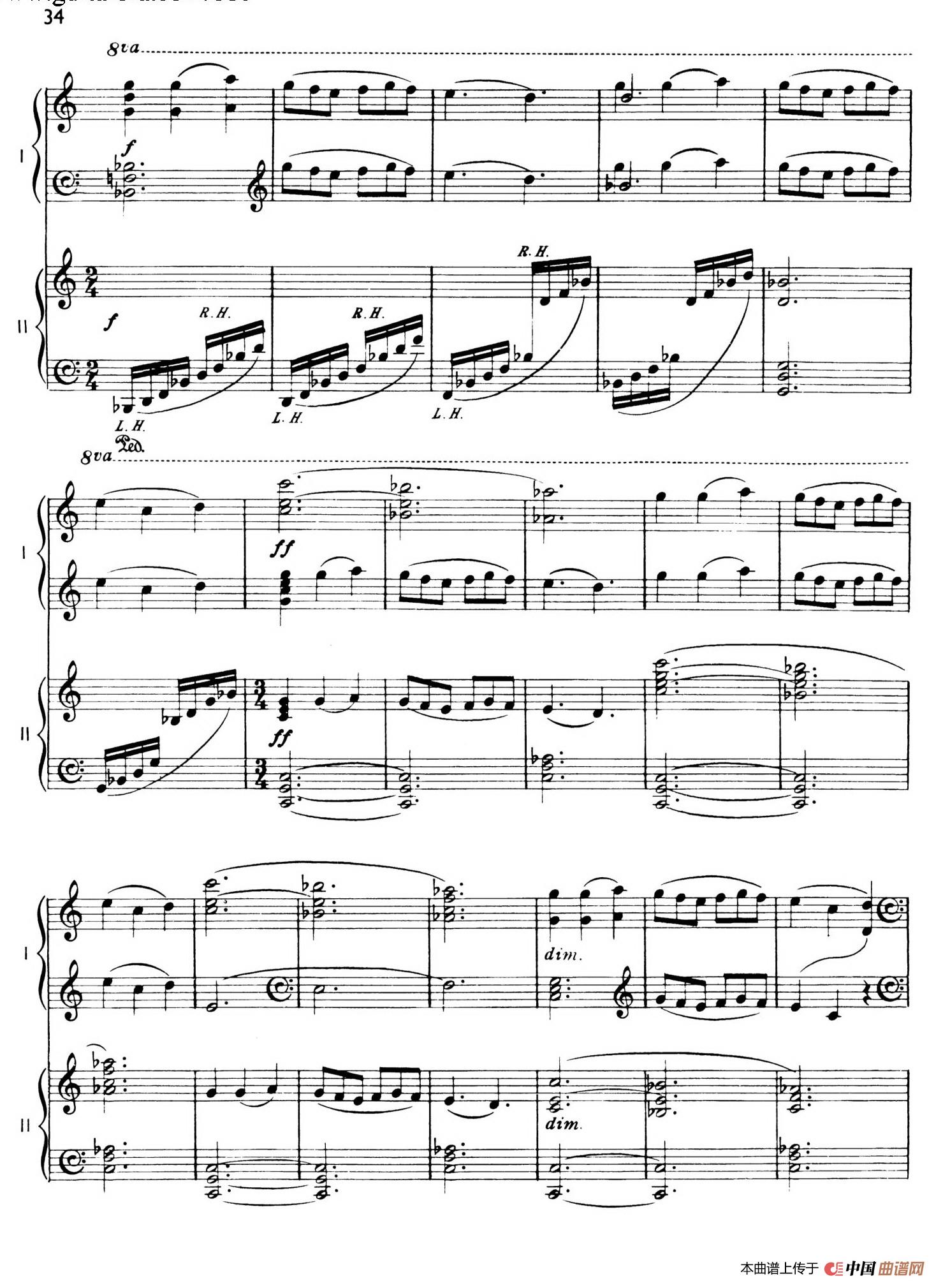 The Planets Op.32(双钢琴)(行星·第三乐章 水星—飞行使者)(1)_原文件名:034.jpg