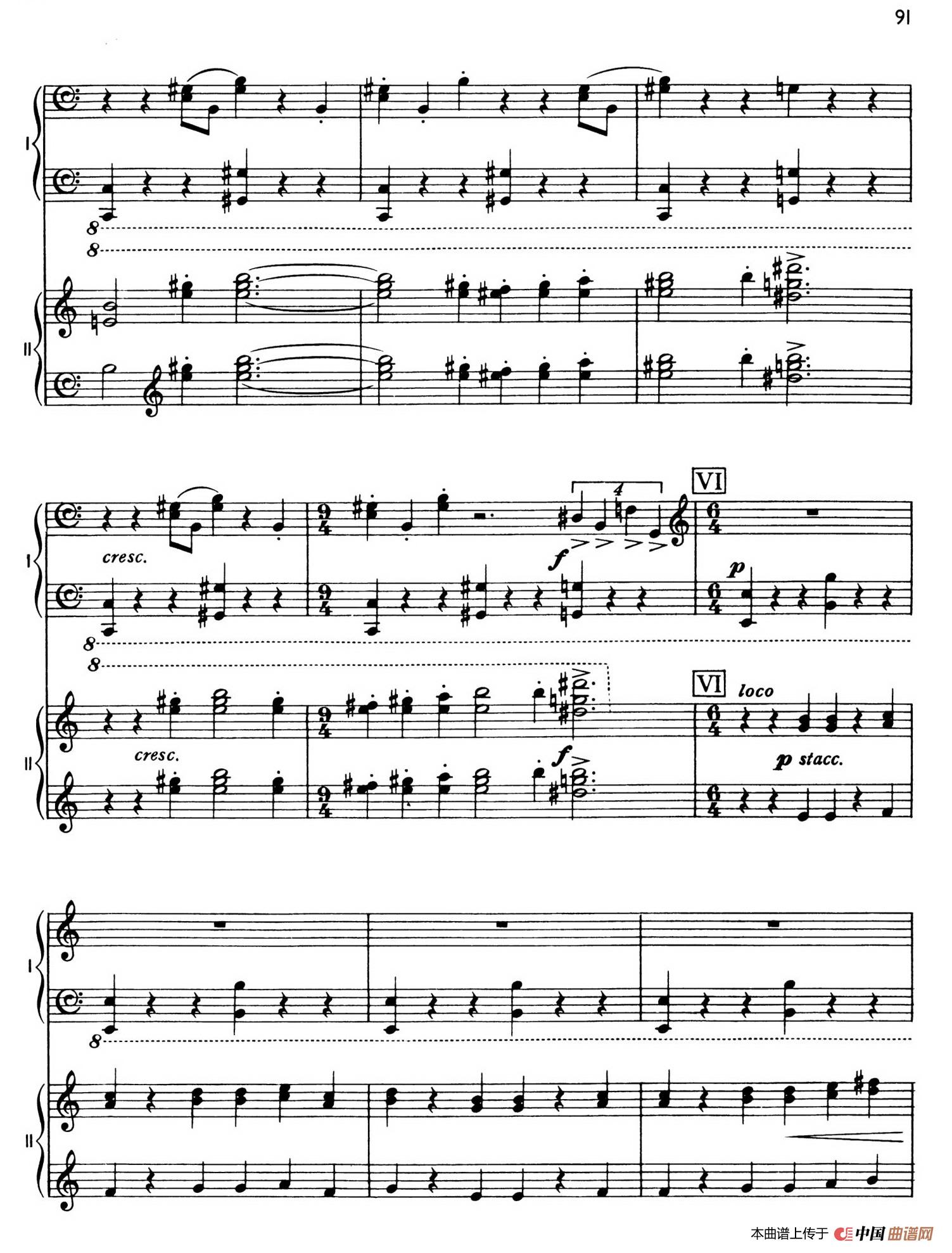 The Planets Op.32(双钢琴)(行星·第六乐章 天王星—魔术师)(1)_原文件名:102.jpg