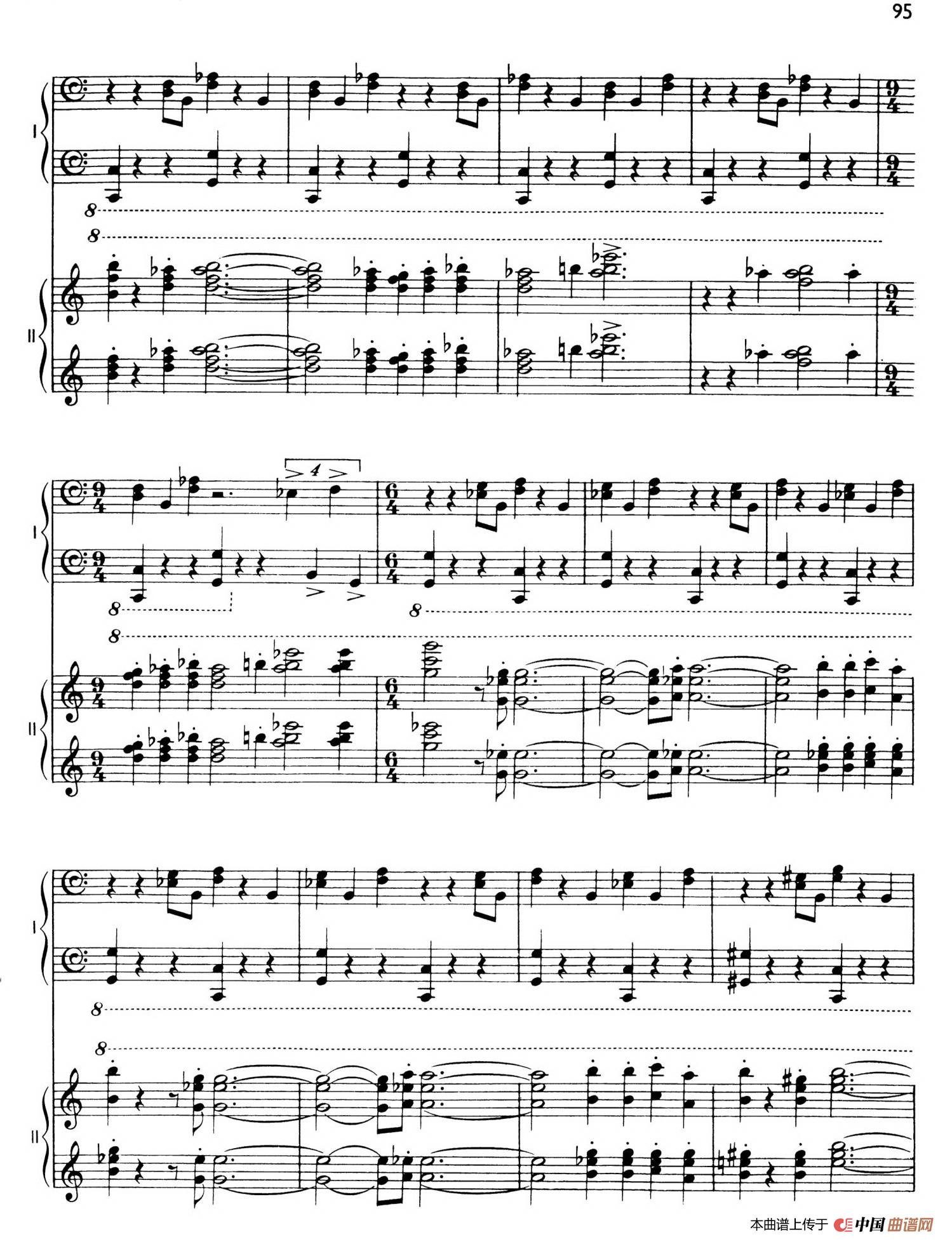 The Planets Op.32(双钢琴)(行星·第六乐章 天王星—魔术师)(1)_原文件名:106.jpg