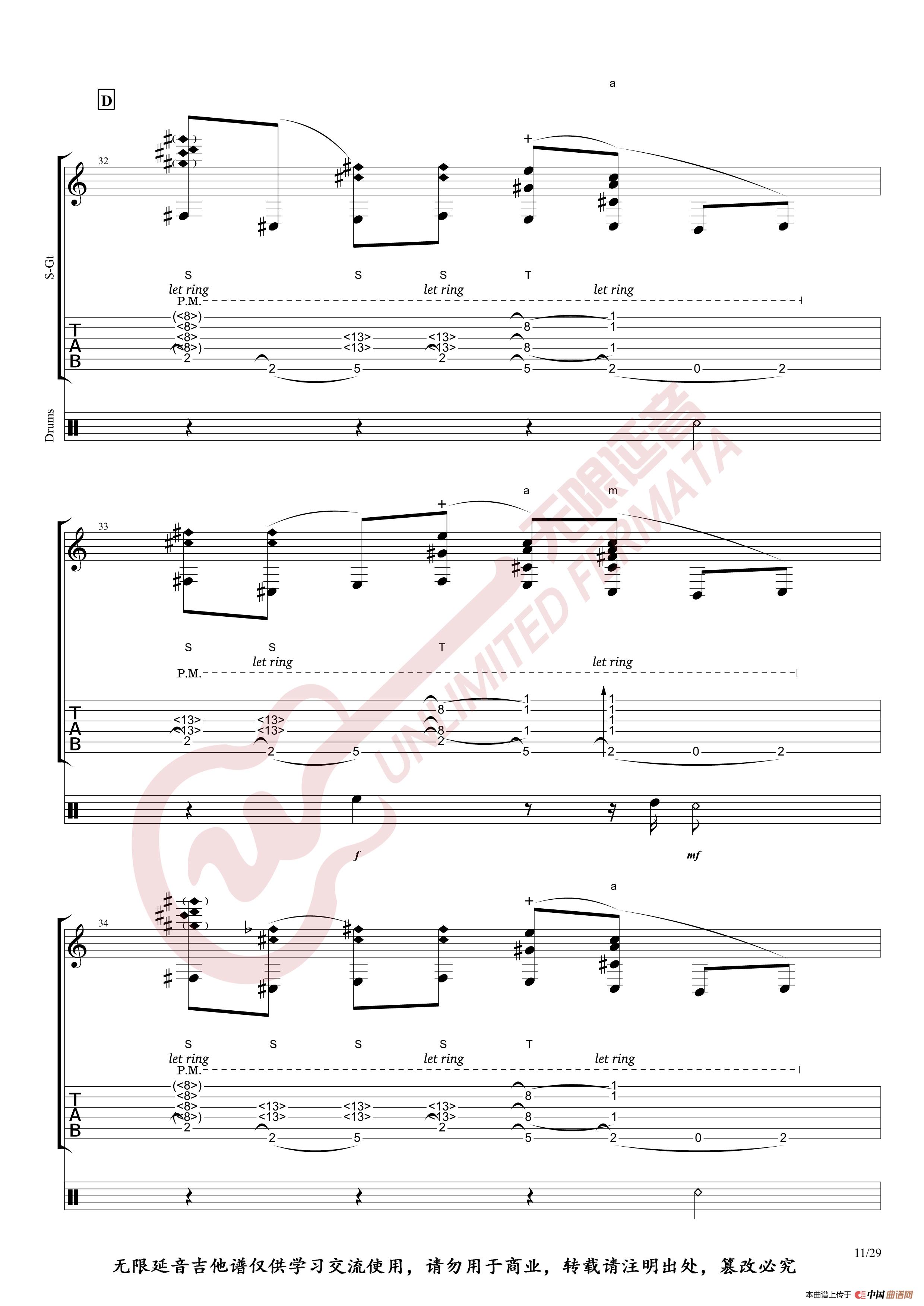 Alexandr Misko 指弹吉他谱 Billie Jean(无限延音编配)(1)_原文件名:Billie Jean011.jpg