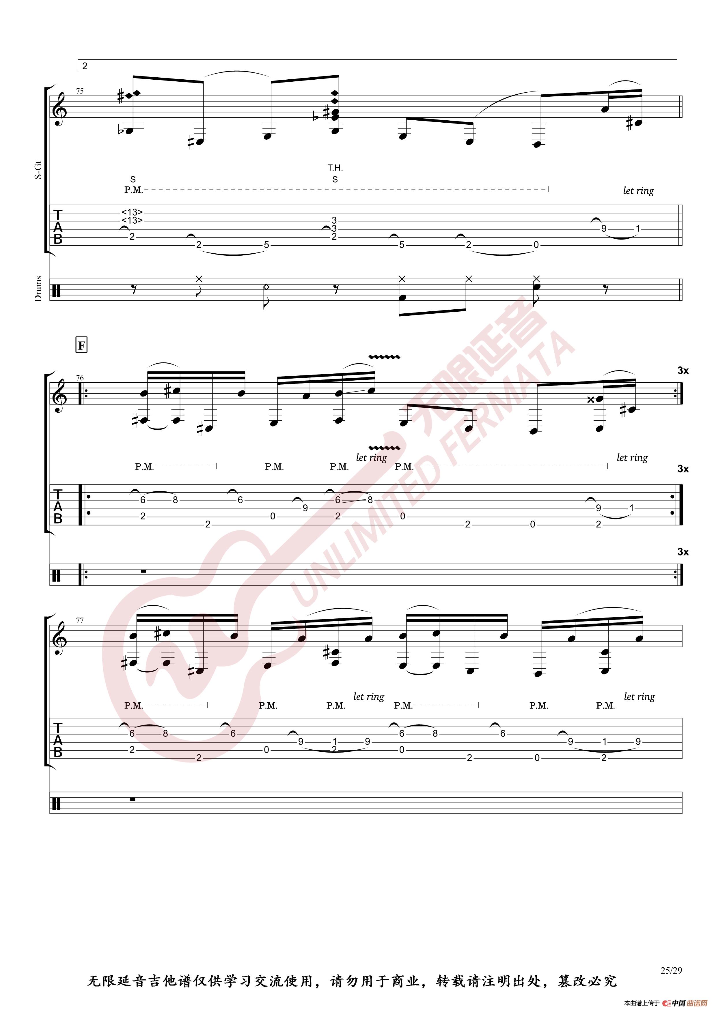 Alexandr Misko 指弹吉他谱 Billie Jean(无限延音编配)(1)_原文件名:Billie Jean025.jpg