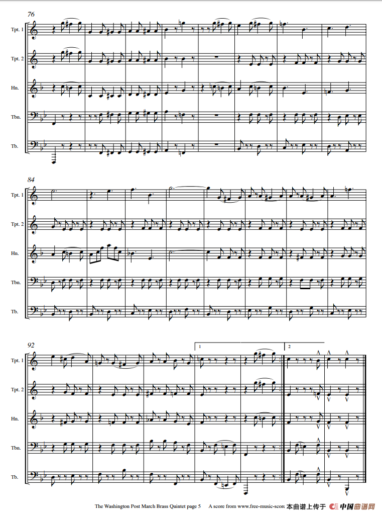 苏萨-华盛顿邮报(铜管五重奏)(1)_原文件名:华盛顿邮报-05.png