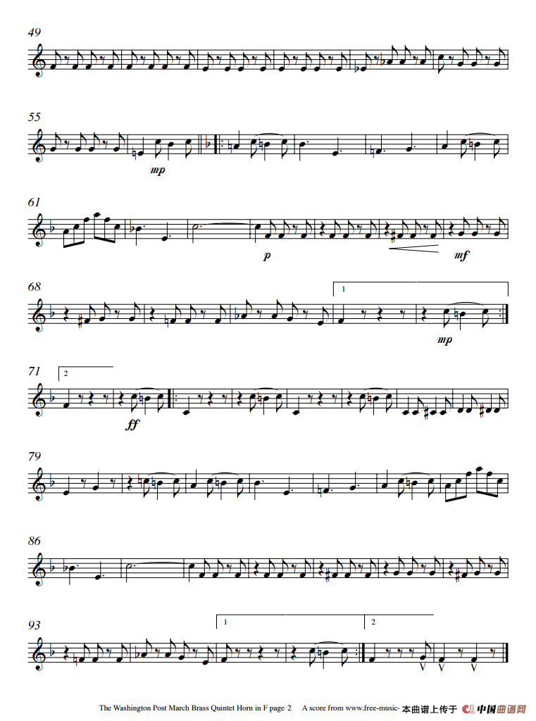 苏萨-华盛顿邮报(铜管五重奏)(1)_原文件名:华盛顿邮报-圆号-2.png