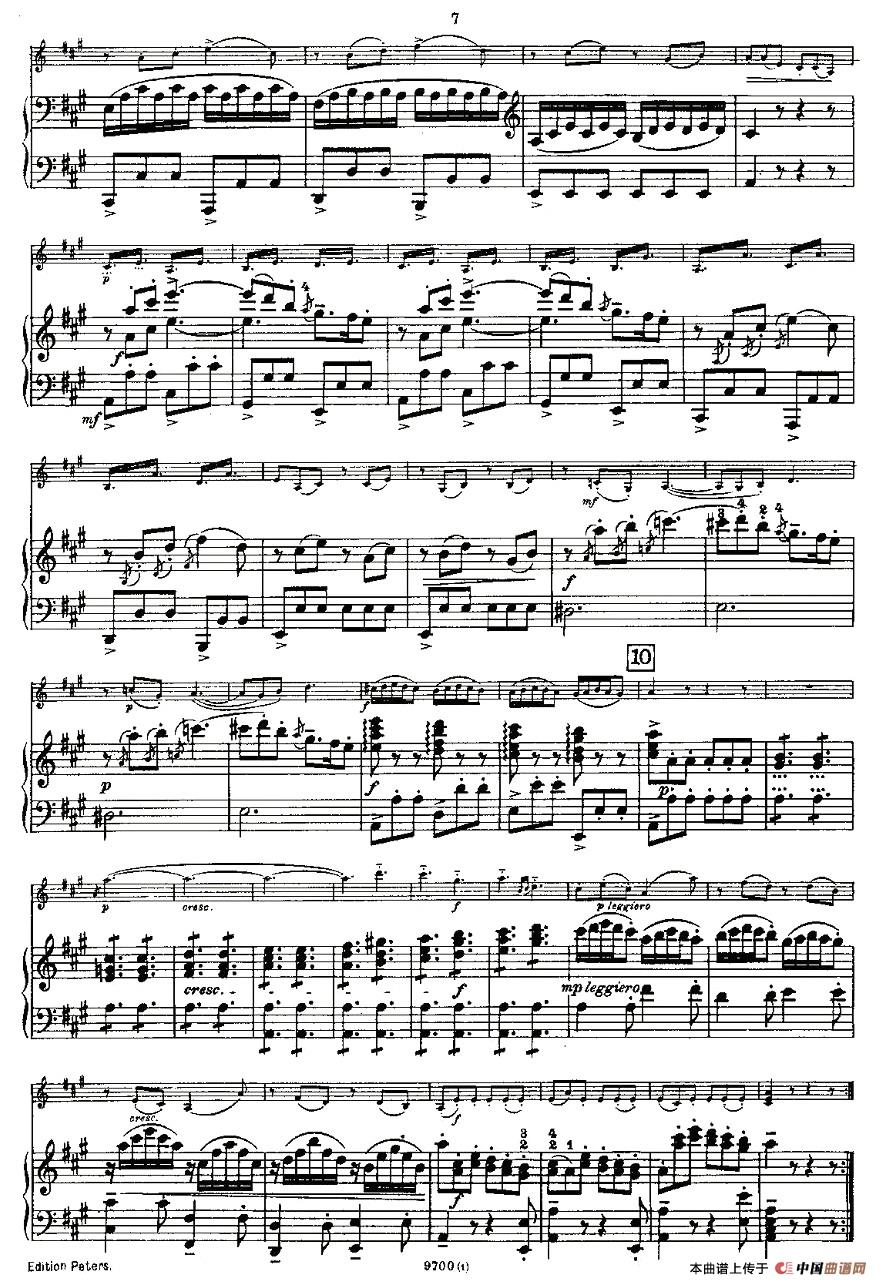 Mozart - Violin Sonata No.1, KV. 305(第一小提琴奏鸣曲)(1)_原文件名:KV. 305-007.jpg