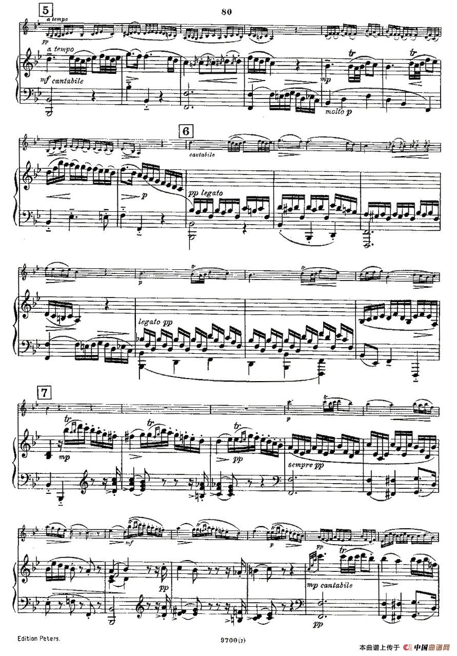 Mozart - Violin Sonata No.7, KV. 376(第七小提琴奏鸣曲)(1)_原文件名:KV. 376-007.jpg