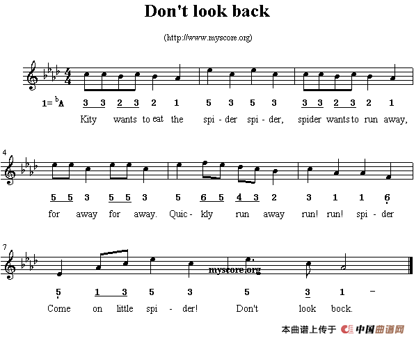 Don't look back(英文儿歌)(1)_原文件名:1.gif