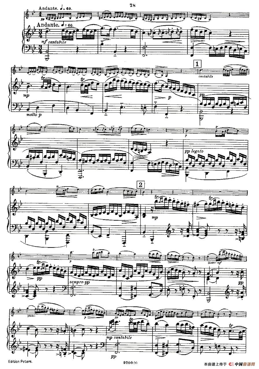 Mozart - Violin Sonata No.7, KV. 376(第七小提琴奏鸣曲)(1)_原文件名:KV. 376-005.jpg
