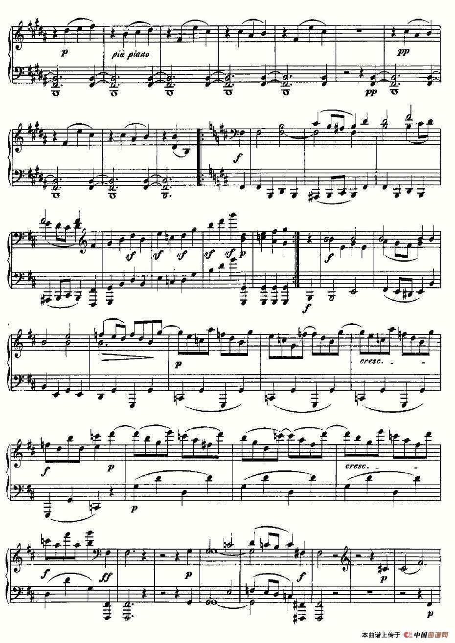 贝多芬钢琴小品Op.126 之四(1)_原文件名:bt126_4-003.jpg
