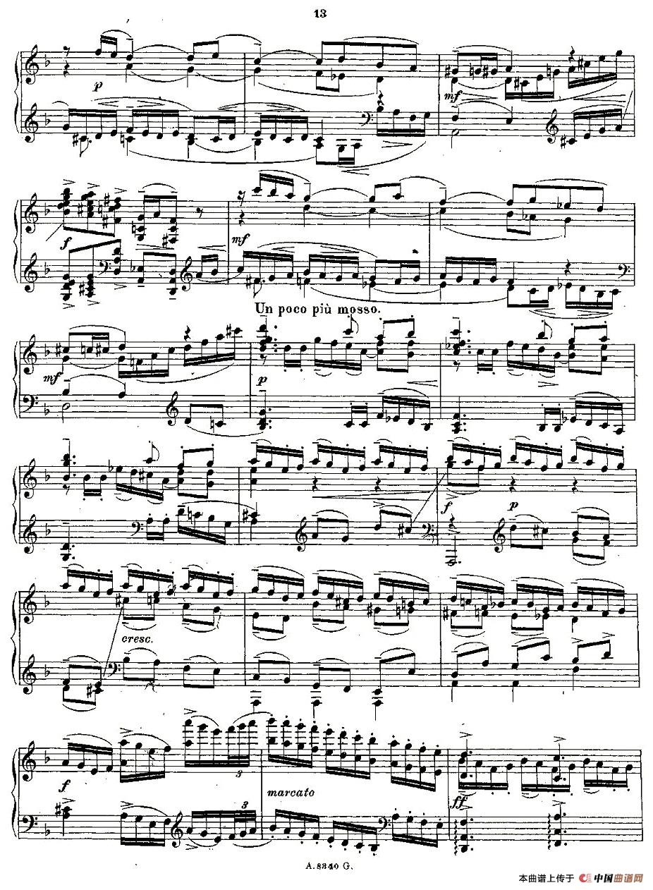 10首《前奏曲》之三(Rachmaninoff10 Preludes Op.23)(1)_原文件名:【文琴海钢琴网】拉赫玛尼诺夫《前奏曲》作品23 共十首 Rachmaninoff 10 Preludes Op.23-013.jpg