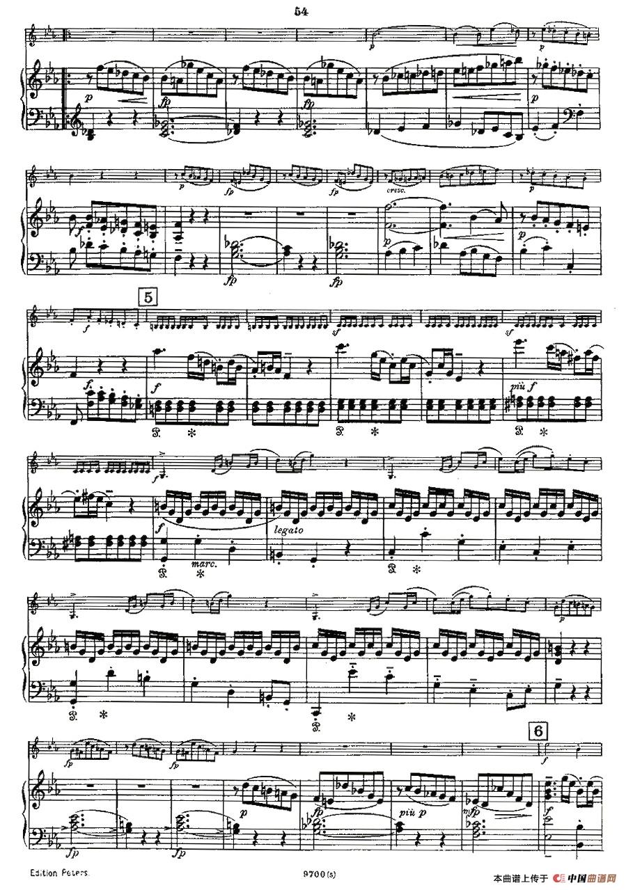 Mozart - Violin Sonata No.5, KV. 302(第五小提琴奏鸣曲)(1)_原文件名:KV. 302-003.jpg